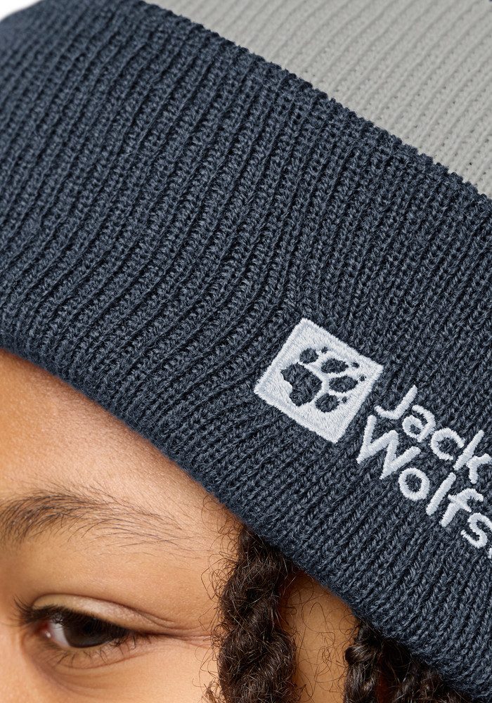 Jack Wolfskin Beanie STRIPY KNIT BEANIE K