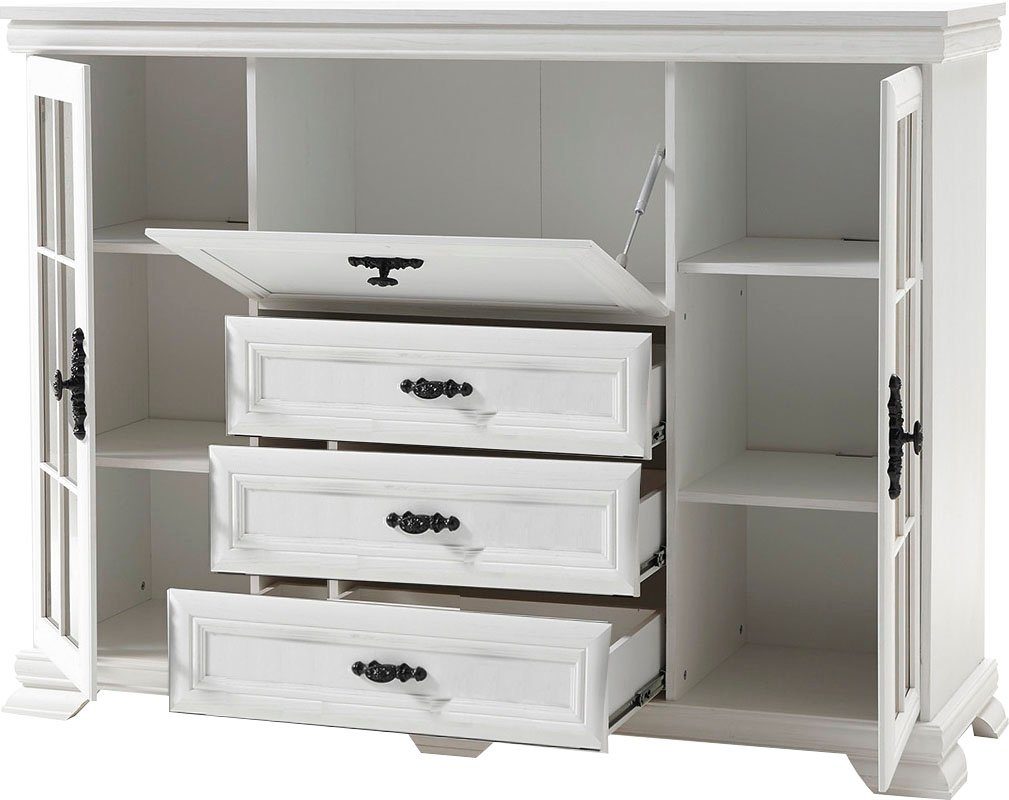 Home affaire Highboard Royal Breedte ca. 158 cm