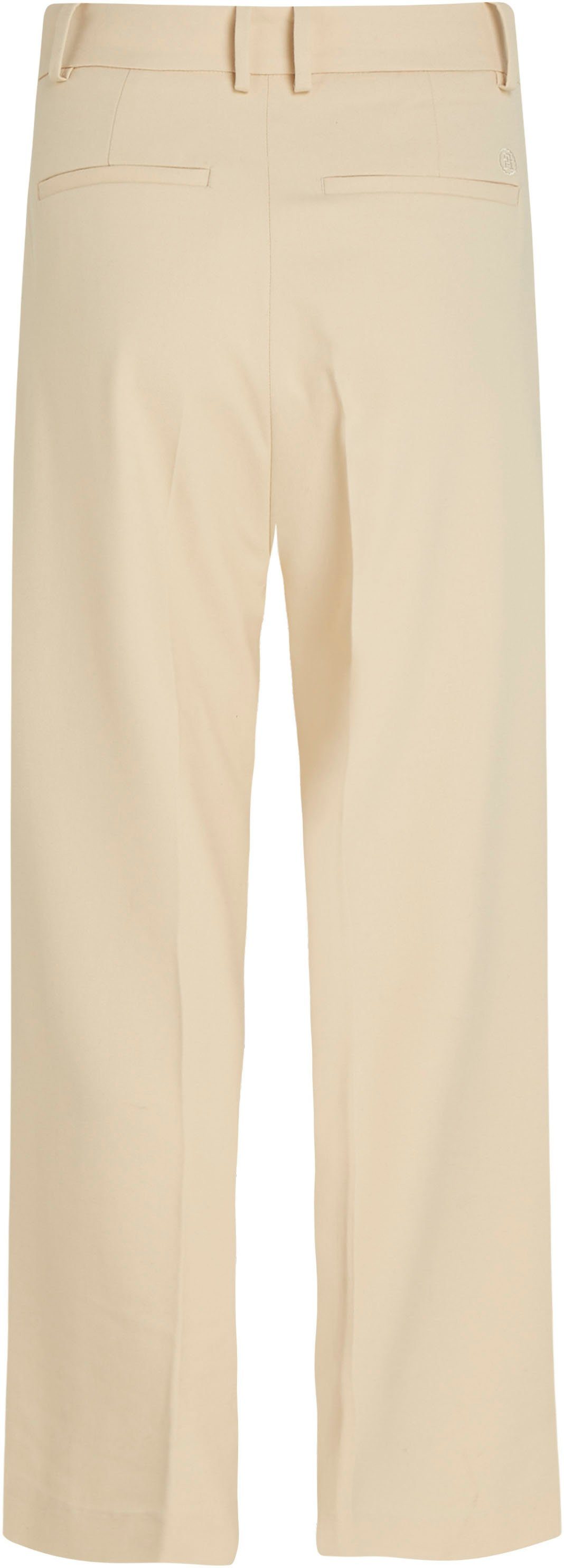 Tommy Hilfiger Geweven broek MD CORE RELAXED STRAIGHT PANT met logo-stiksel op de achterkant