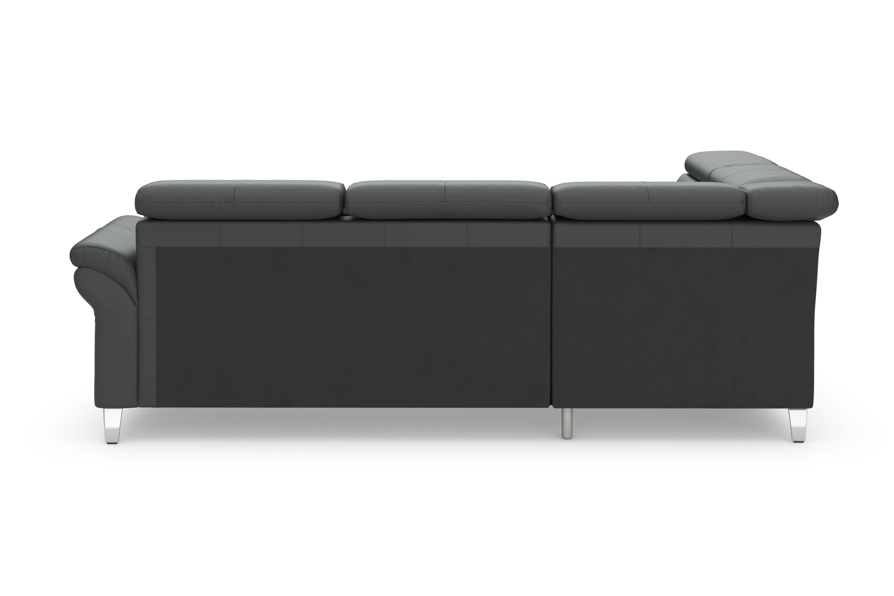 sit&more Hoekbank Arngast L-vorm met verstelbare hoofdsteun en binnenvering