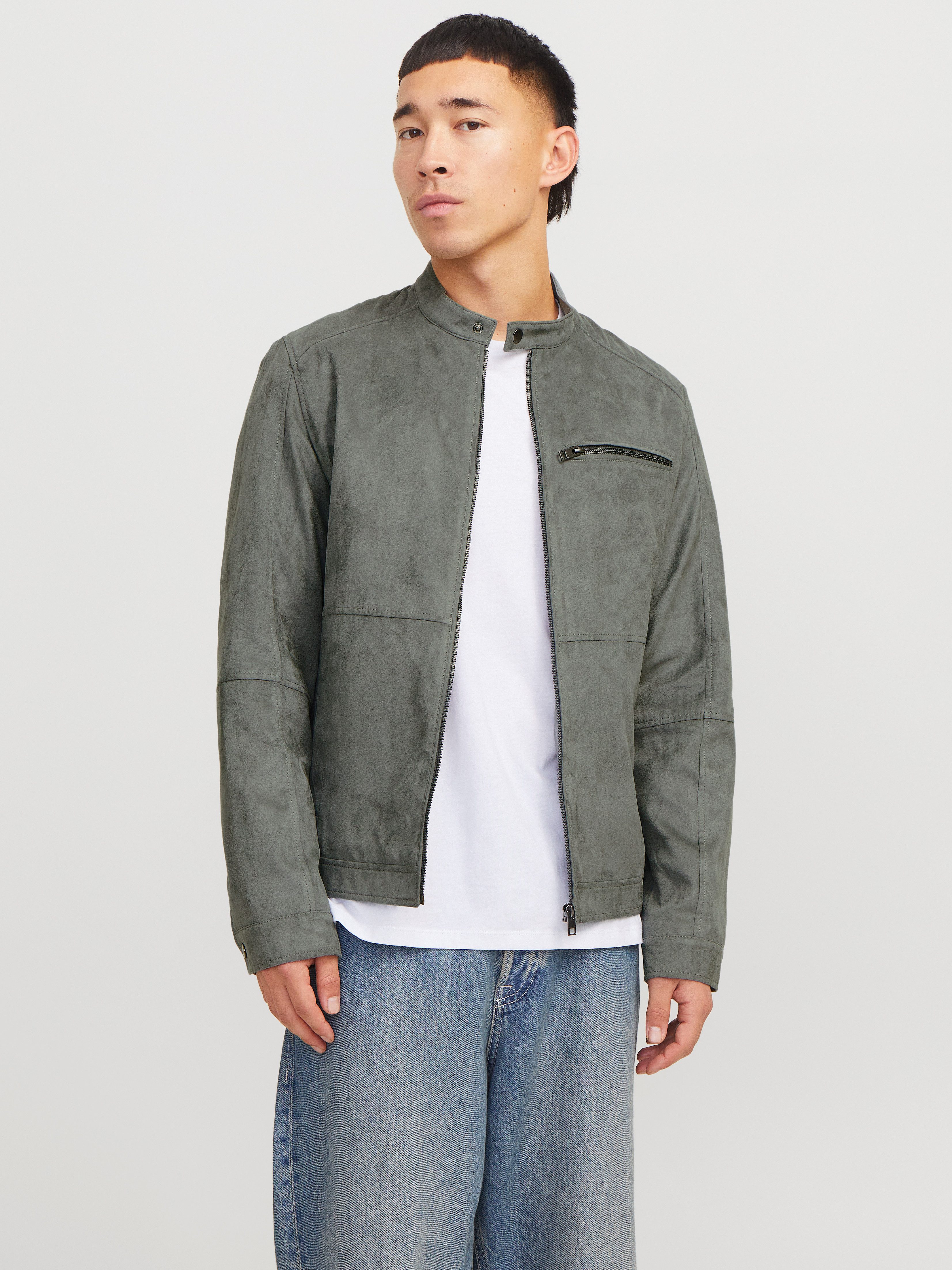 Jack & Jones Bikerjack JJEDYLAN BIKER JACKET NOOS