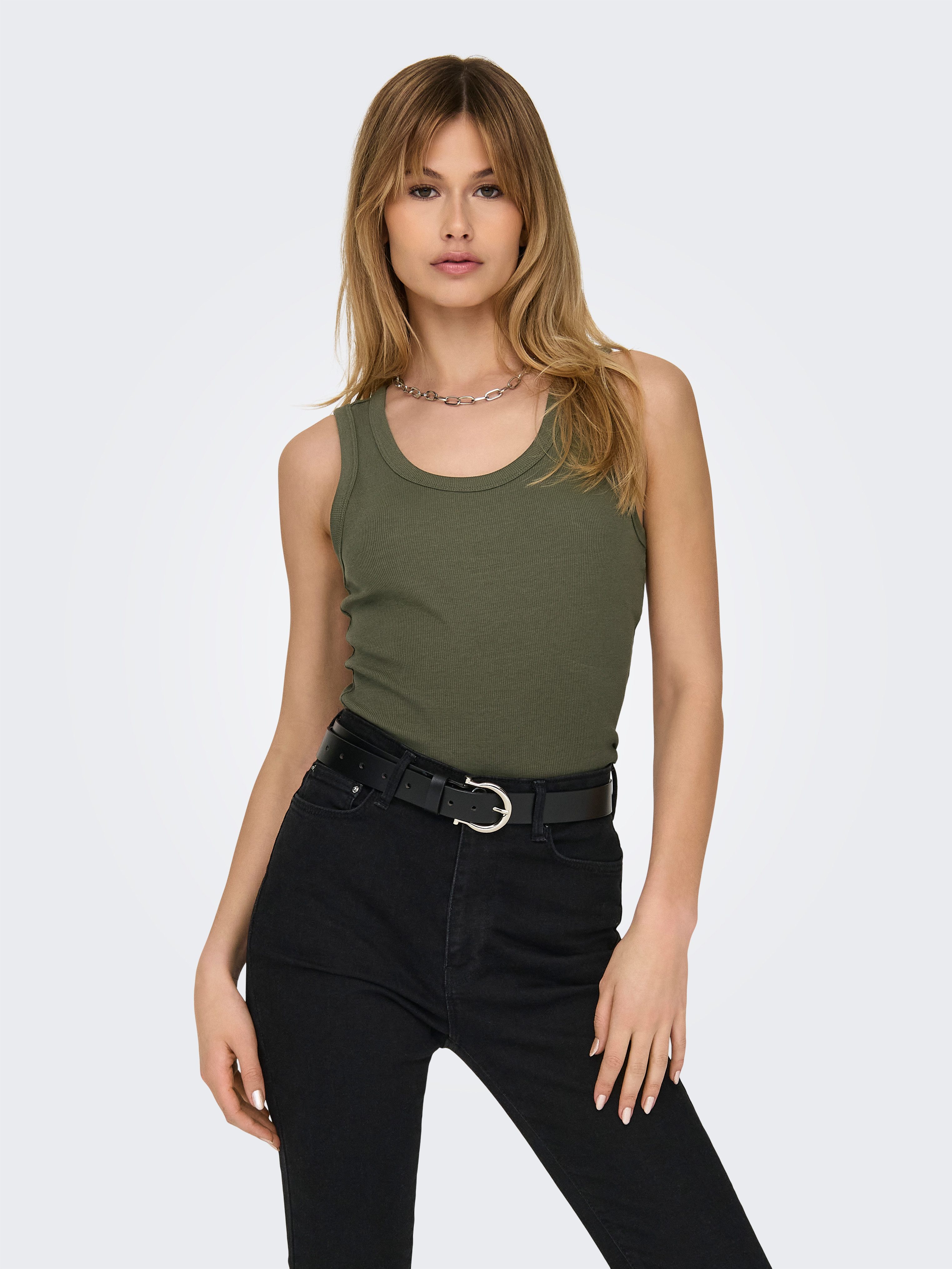 Only Tanktop ONLEASY S/L TANK TOP JRS 2 PACK (set, 2-delig)