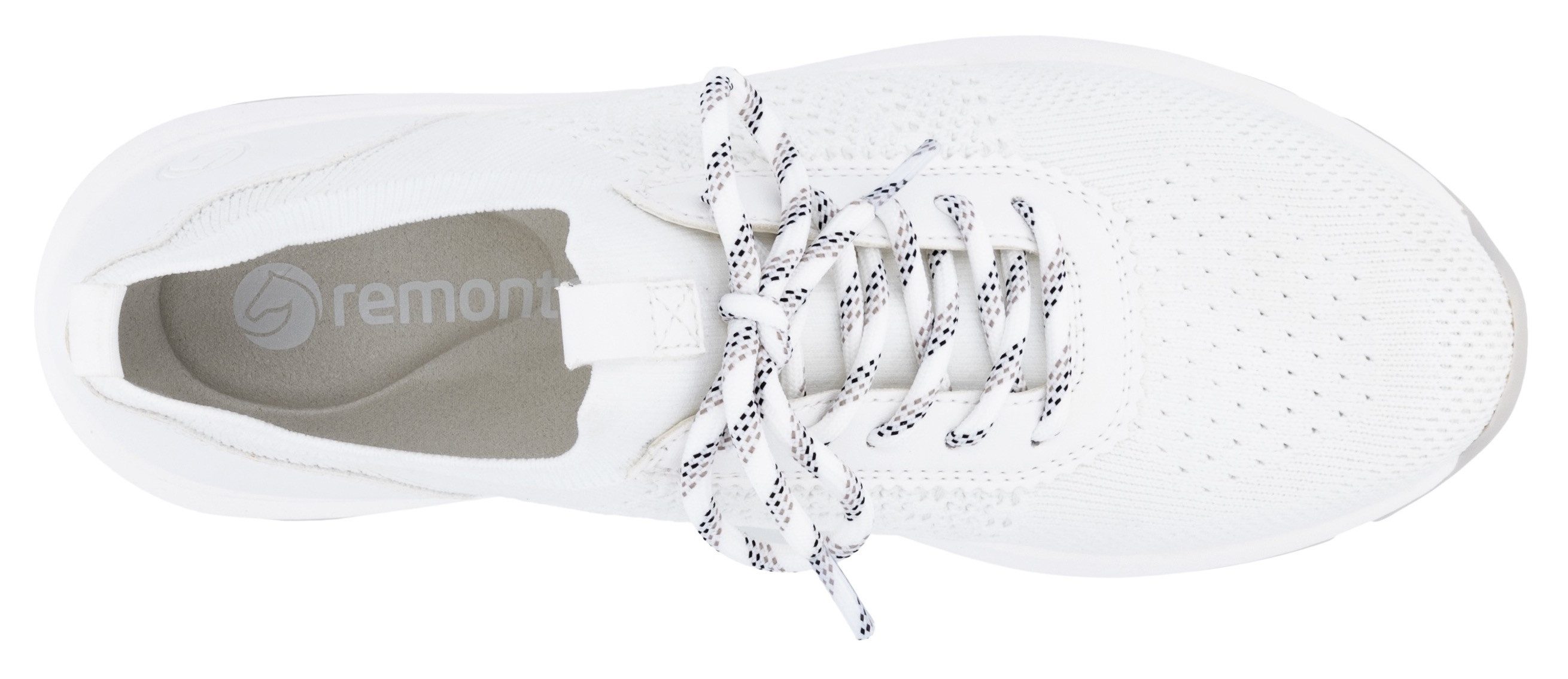 Remonte Slip-on sneakers , vrijetijdsschoen, lage schoen, slipper, instapschoen met aantrek-lussen
