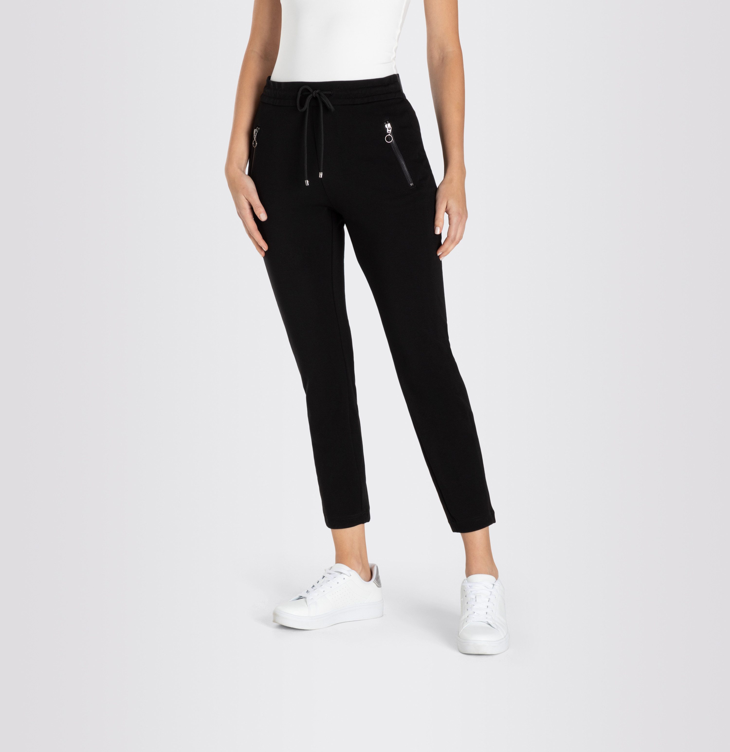 MAC Jerseybroek Easy Smart met subtiele ritszakken