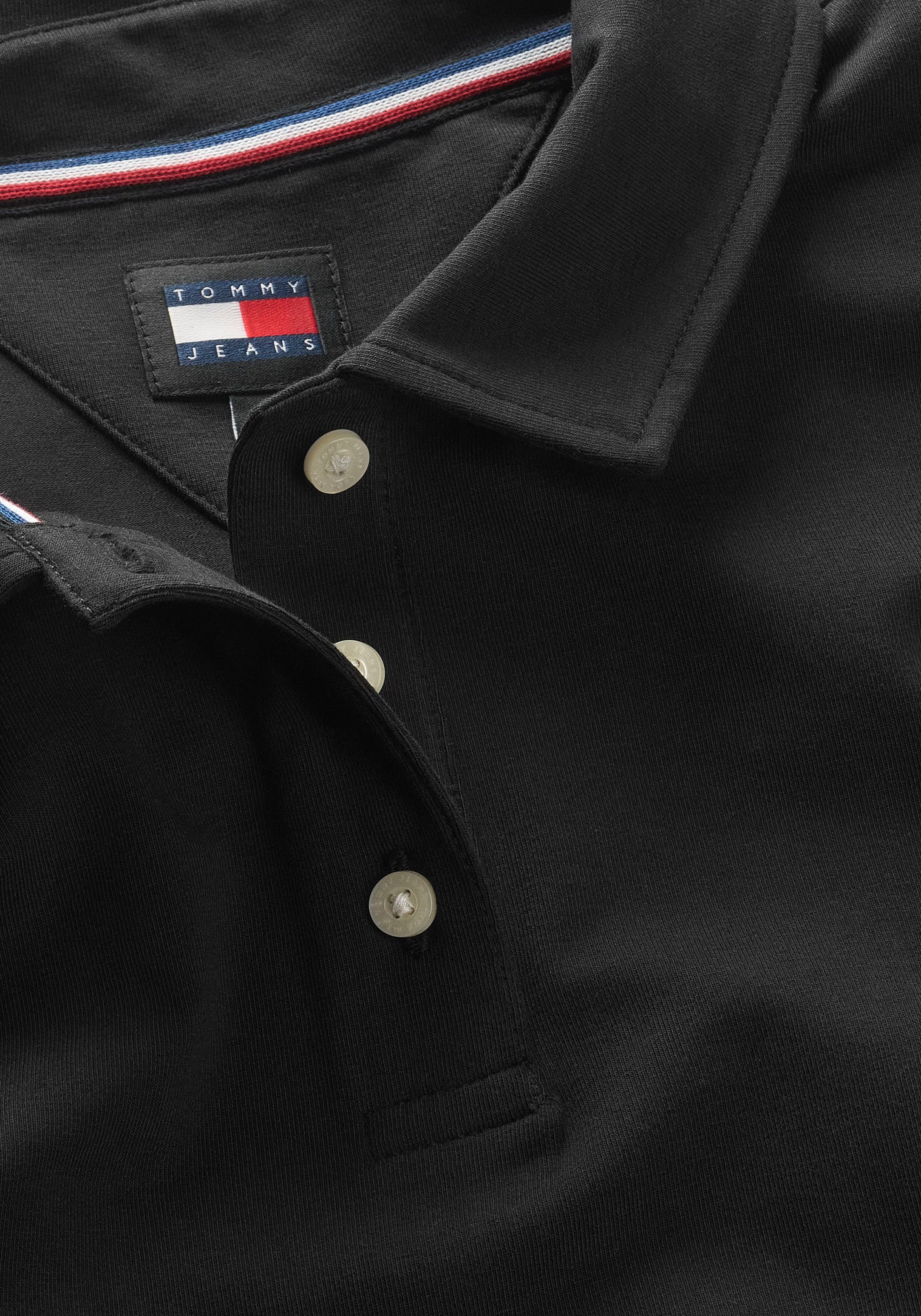 TOMMY JEANS Poloshirt met korte knoopsluiting