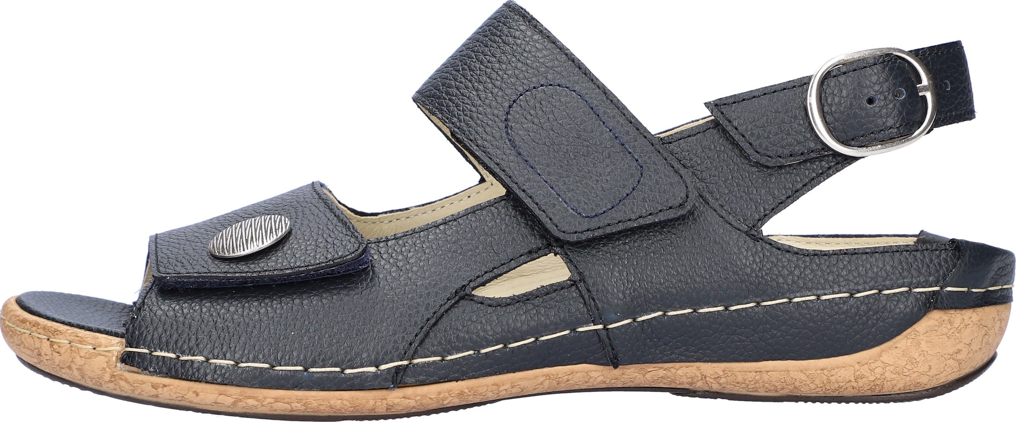 Waldläufer Sandalen HELIETT , zomerschoen, sandaal, sleehak, met klittenbandsluitingen, h-breedte
