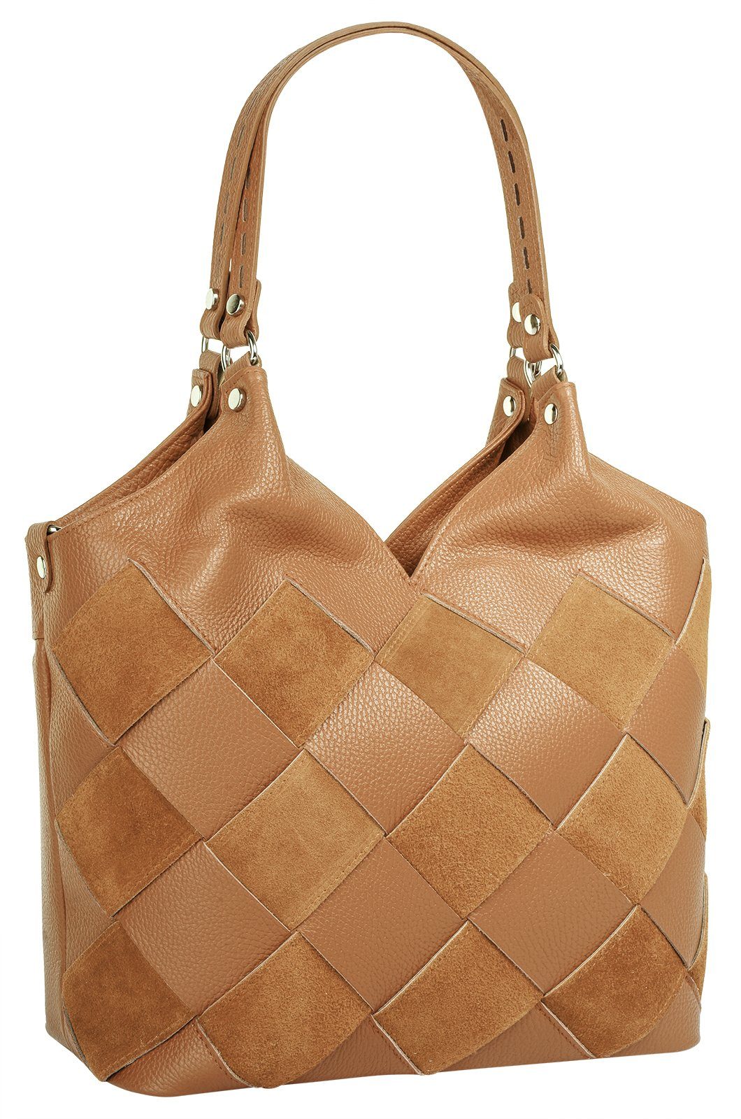 Samantha Look Shopper echt leer, made in italy