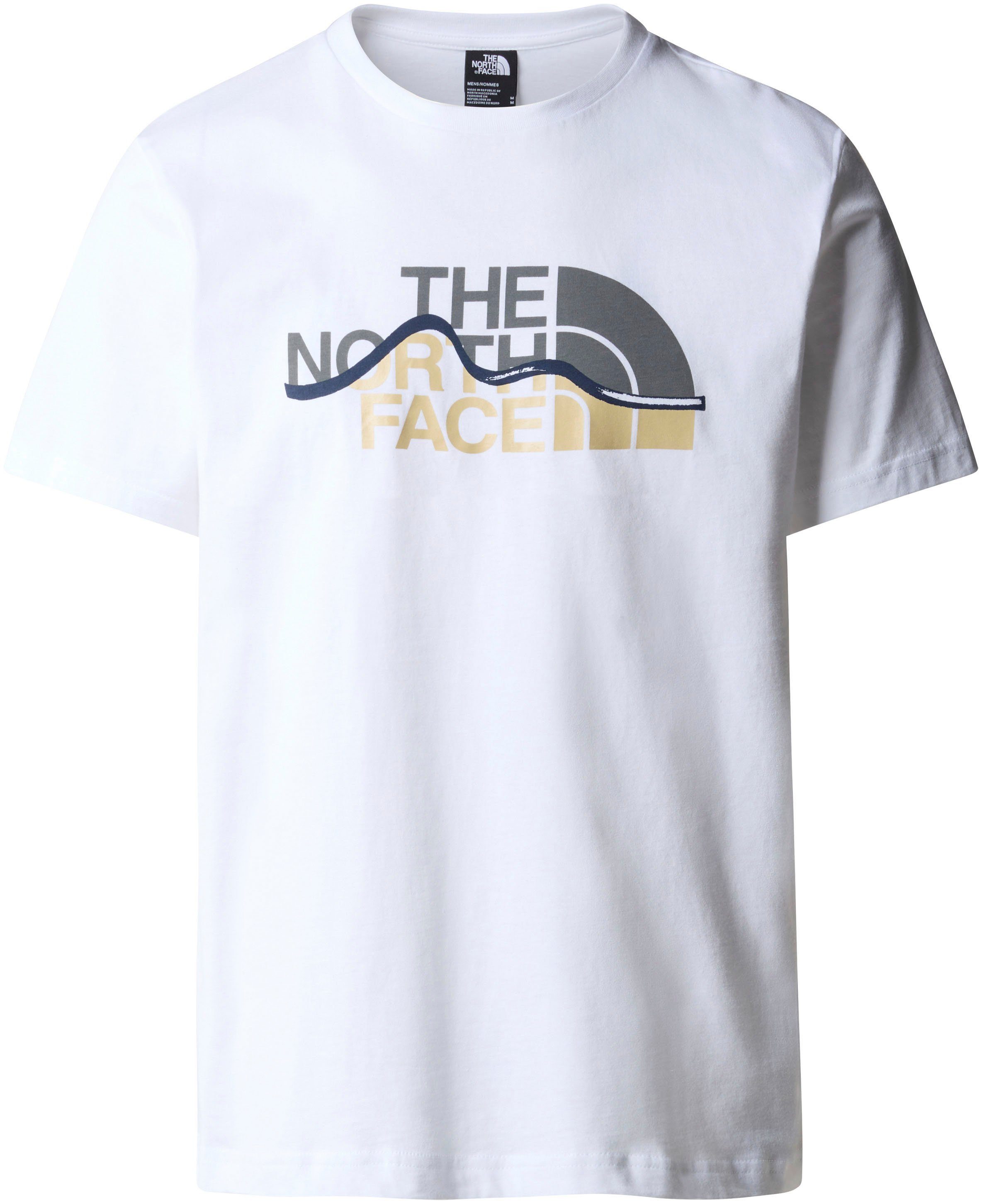 The North Face T-shirt M S/S MOUNTAIN LINE TEE (1-delig)