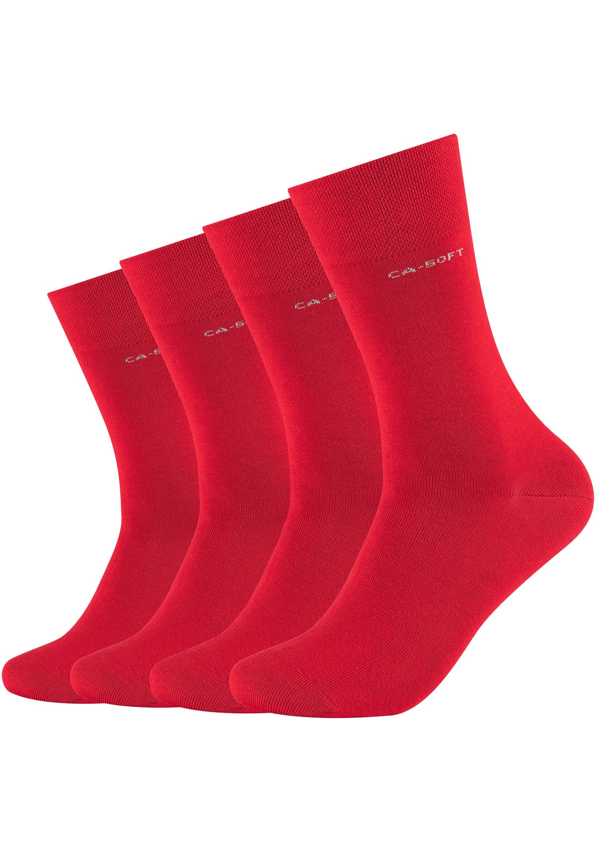 Camano Sokken CA-Soft Met versterkte hiel- en teengebied (Set van 4)