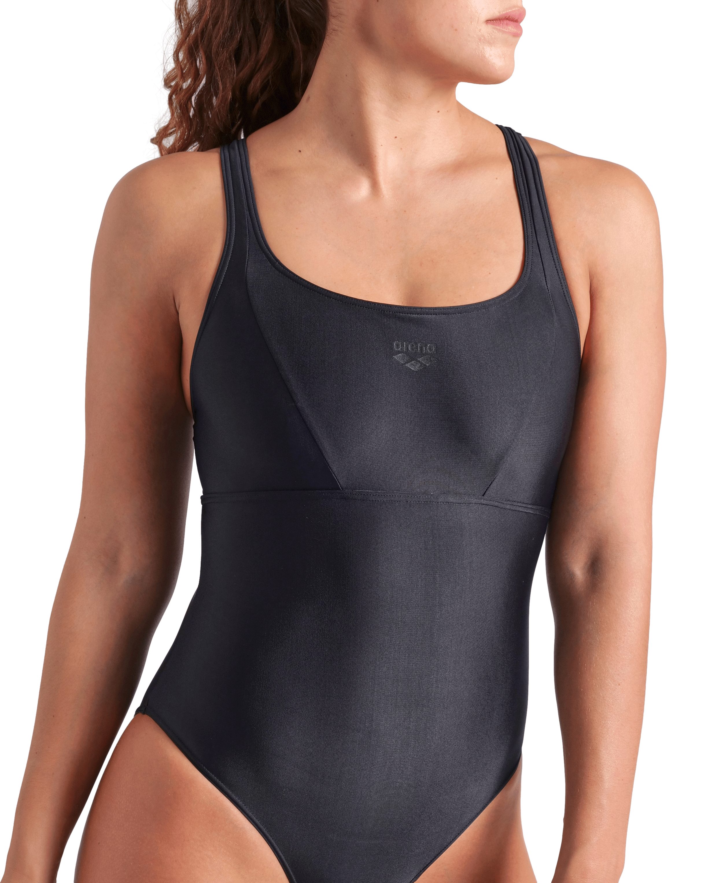 Arena Badpak Arena Feel dames Solid Control Pro Back bustier badpak