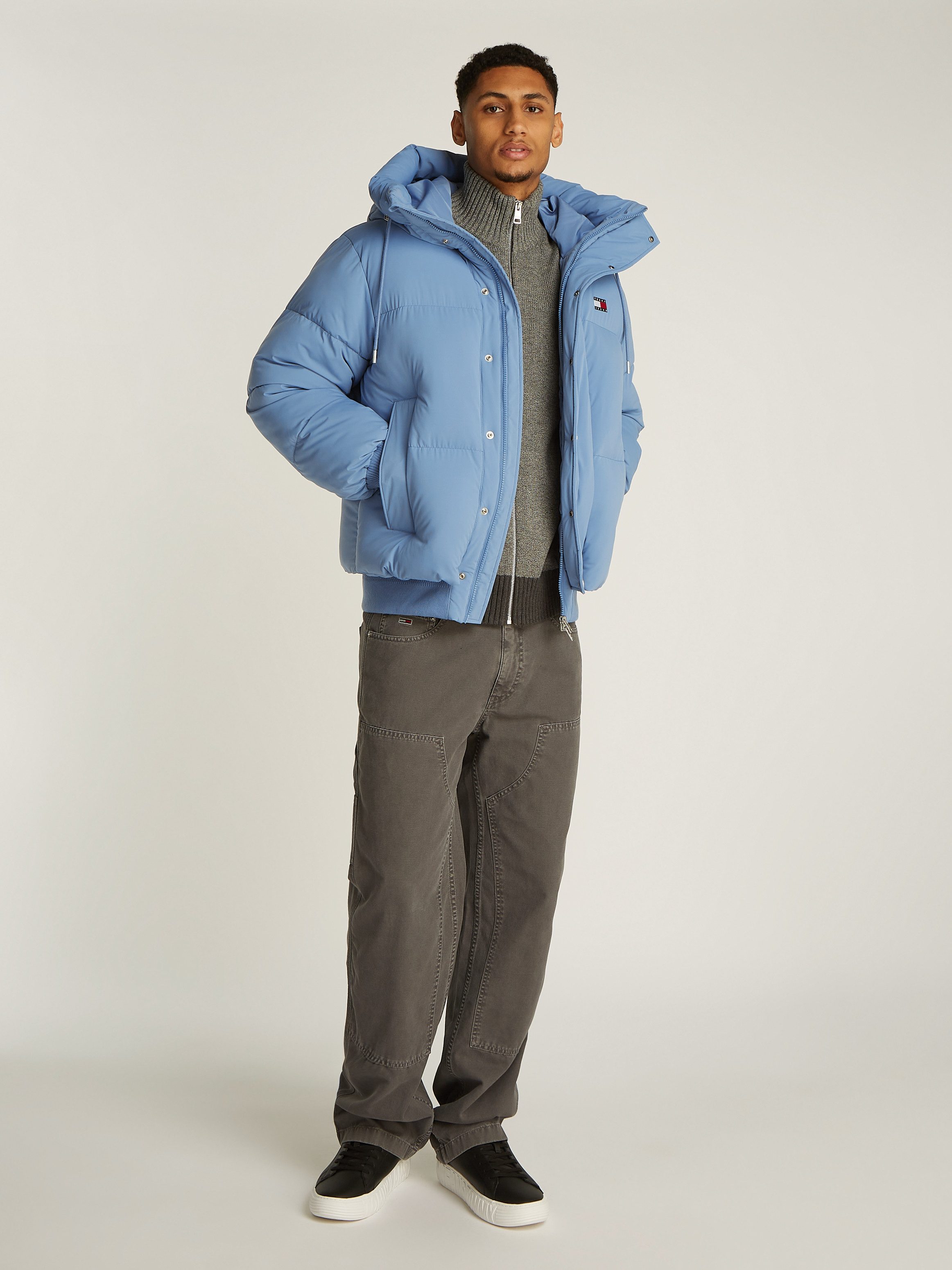 TOMMY JEANS Gewatteerde jas TJM BRANDED PUFFER JACKET EXT