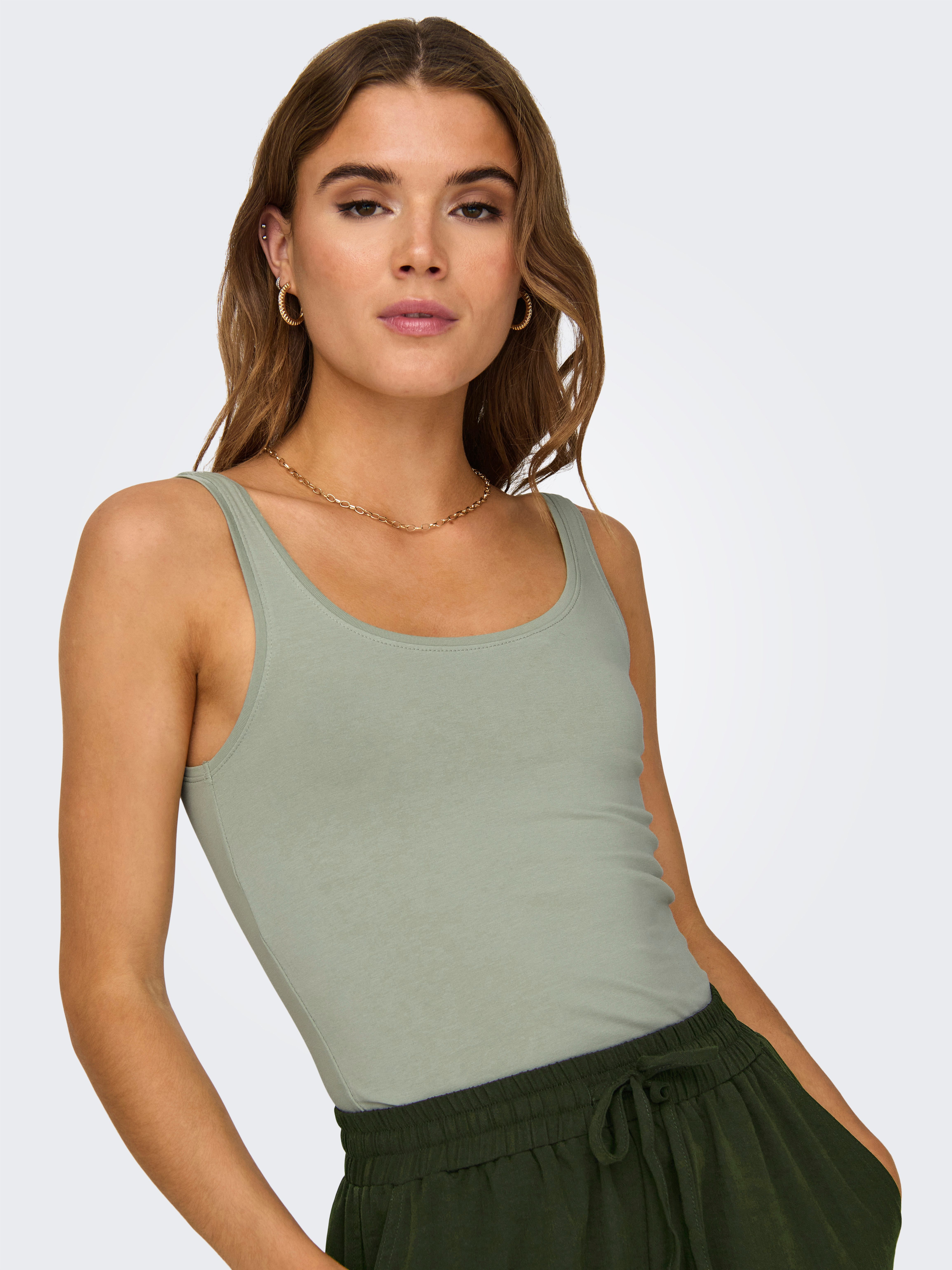 Only Tanktop ONLLIVE LOVE NEW LONG TT 2PACK NOOS (Set van 2)