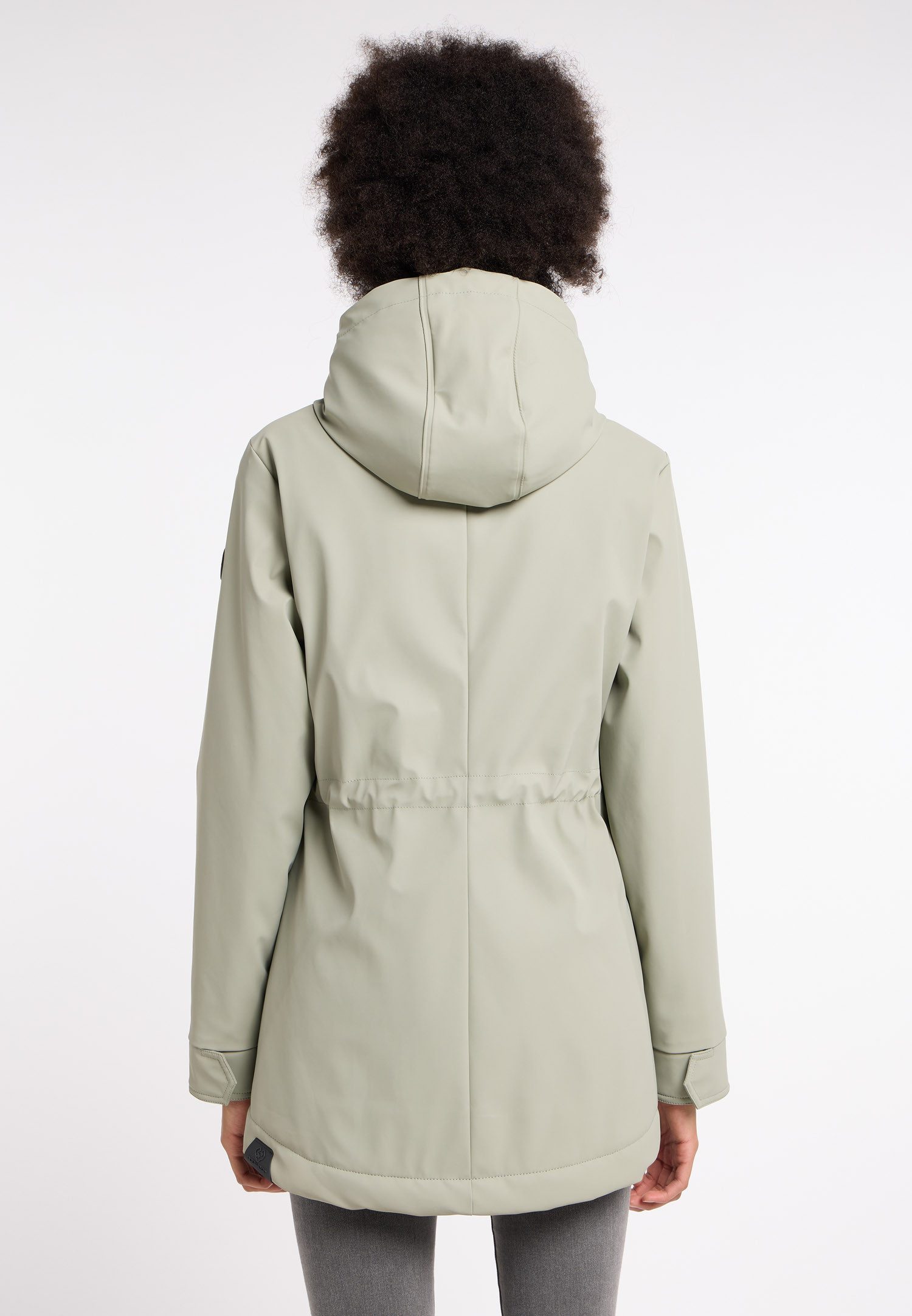 Ragwear Outdoorjack MONADIS RAINY WARM waterafstotende parka, gevoerd met verwarmende teddypluche
