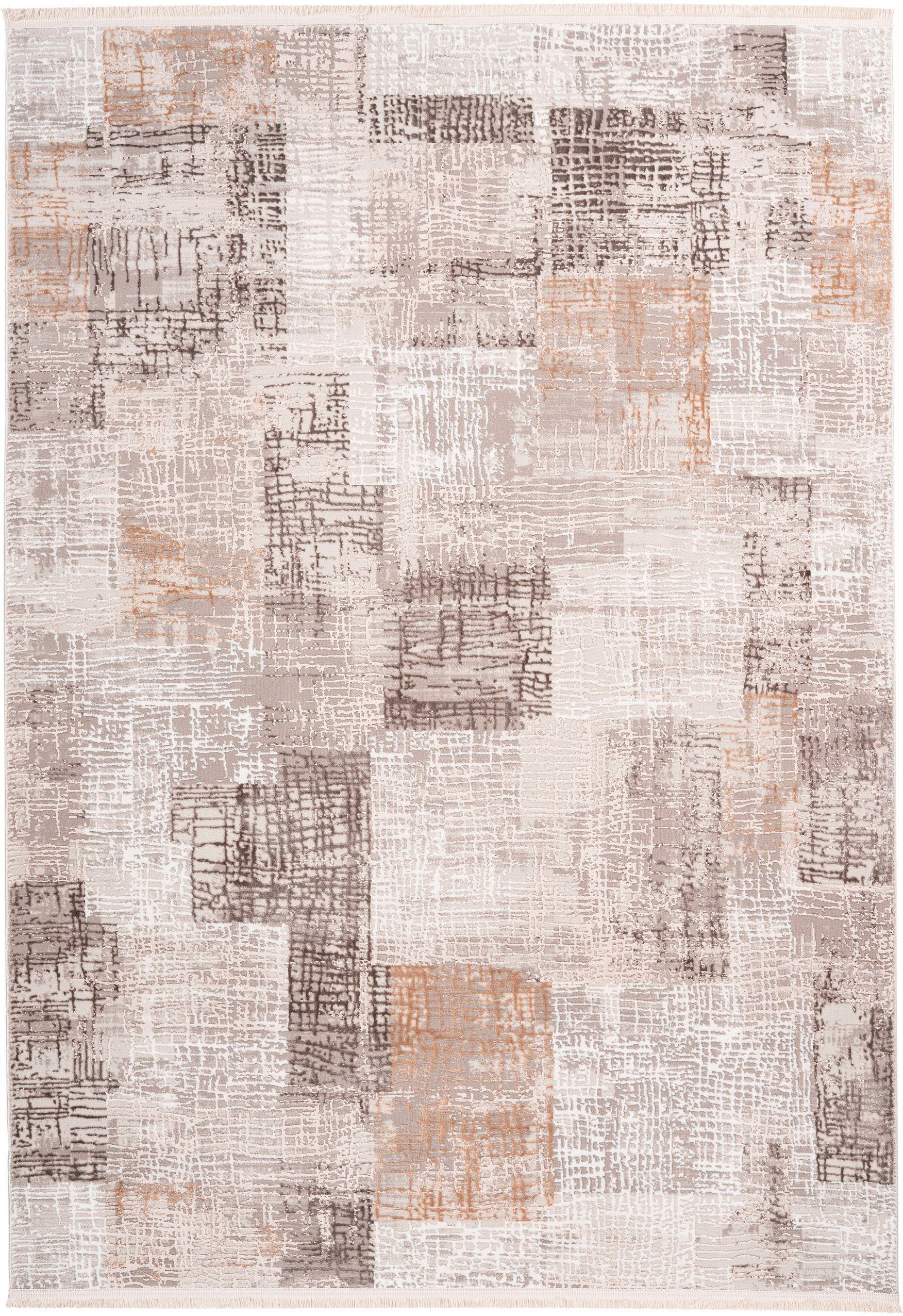 calo-deluxe Vloerkleed Miran 725 Vintage-design, met franje, woonkamer