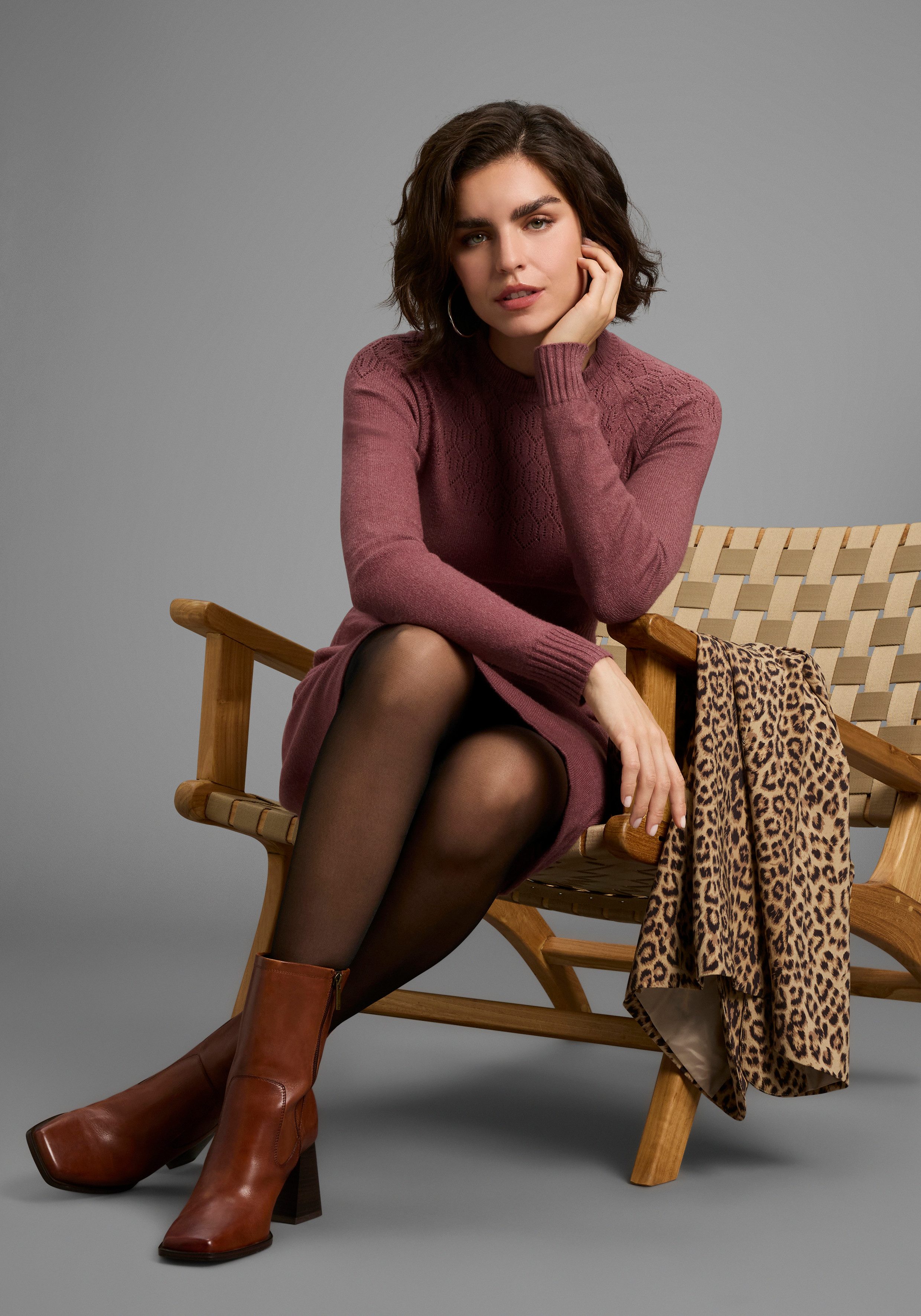 Laura Scott Gebreide jurk