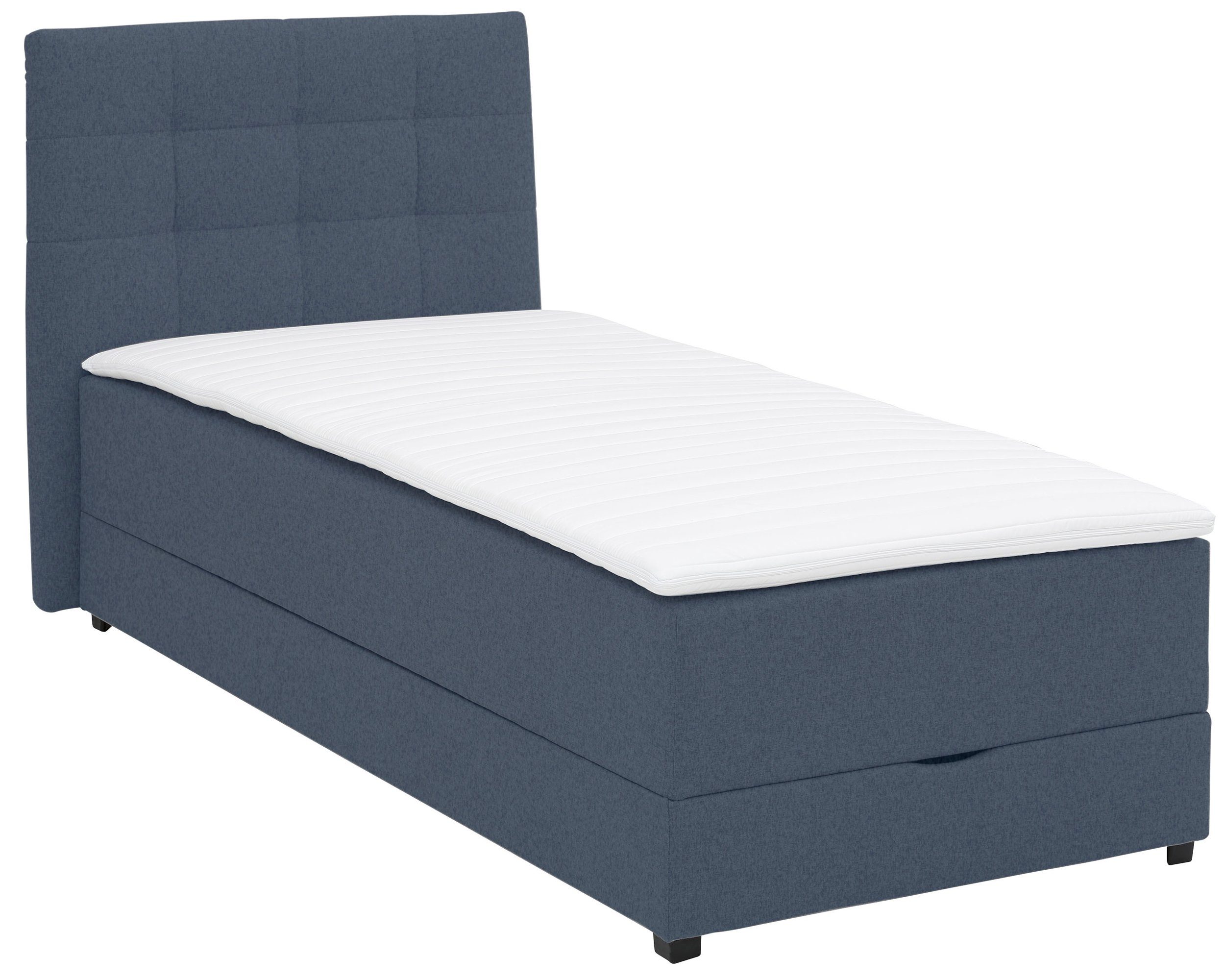 Lüttenhütt Boxspring Mieke incl. bedkist en topmatras, bekleding geïmpregneerd, 2 breedtes