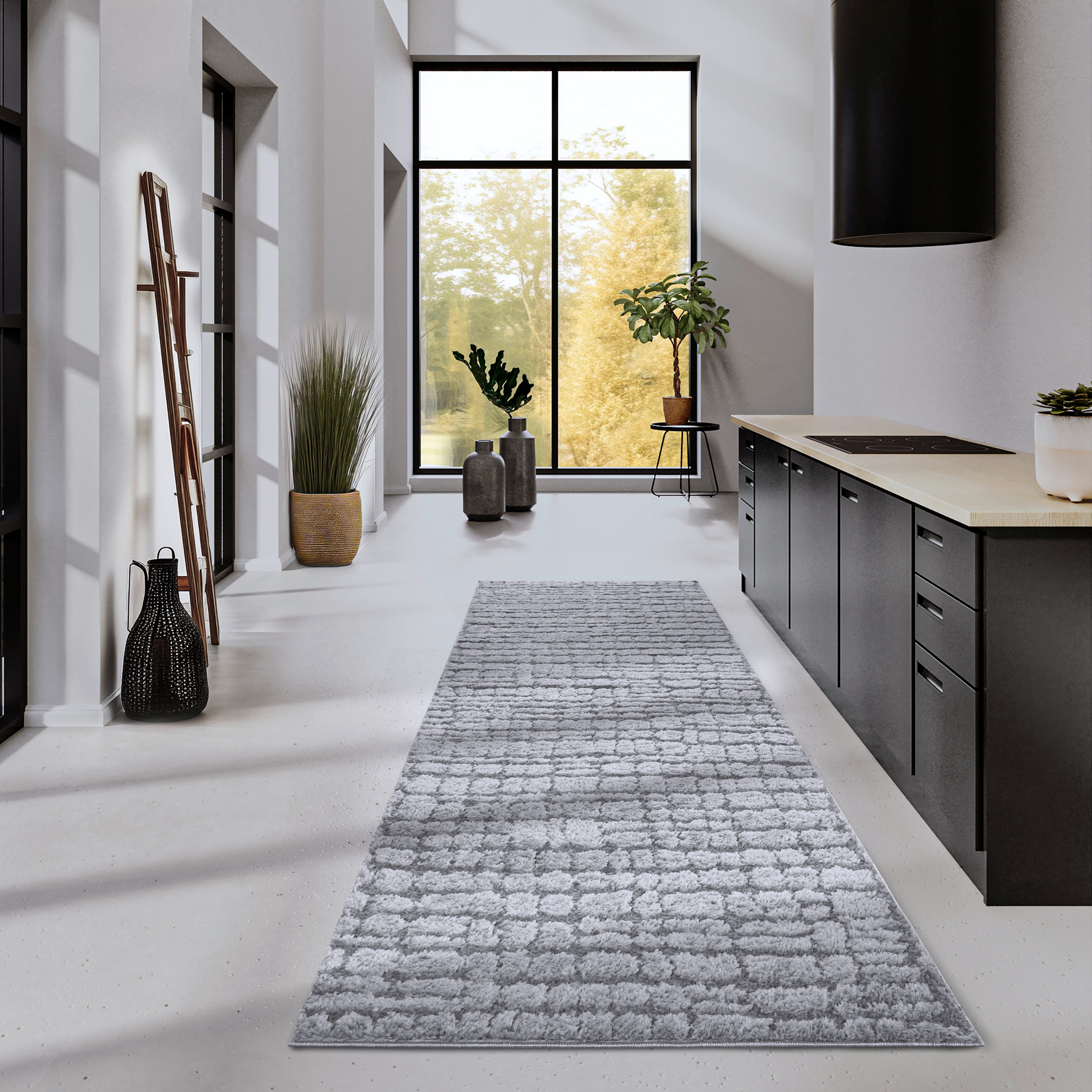 ELLE DECORATION Design-vloerkleed Artistique Hoogpolig, shaggy, loper, zacht, langpolig, modern, hoog-laag effect