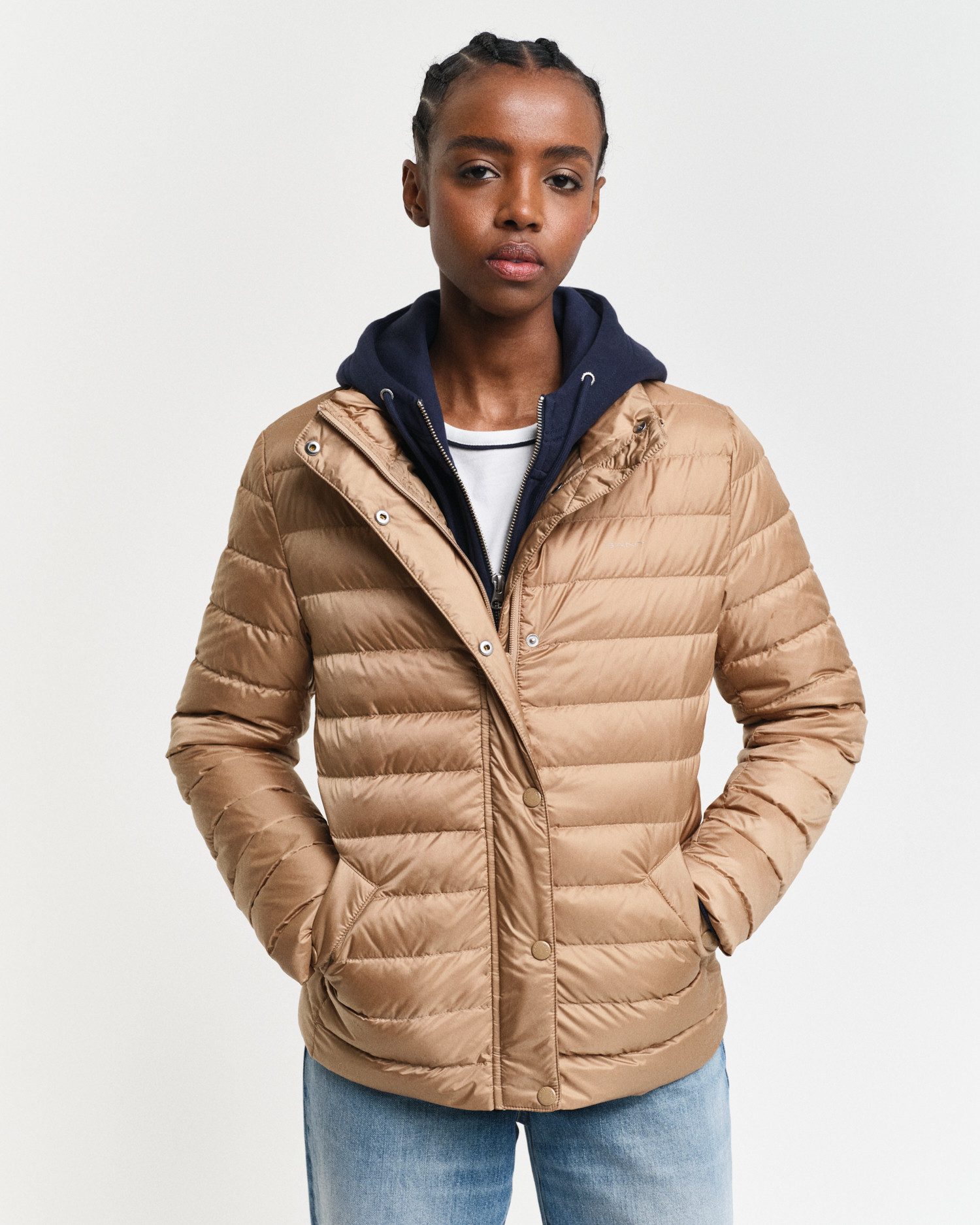 Gant Gewatteerde jas LIGHT DOWN JACKET Waterafstotend lichtgewicht gewatteerde jas