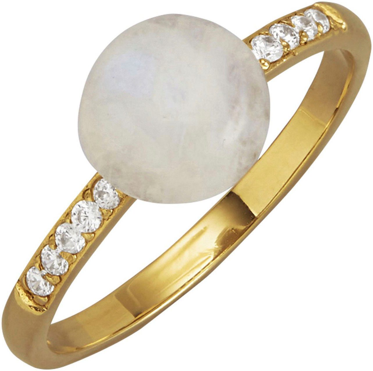 Firetti Ring Sieraad cadeau zilver 925 damesring ring dames ringen maat 58 wit