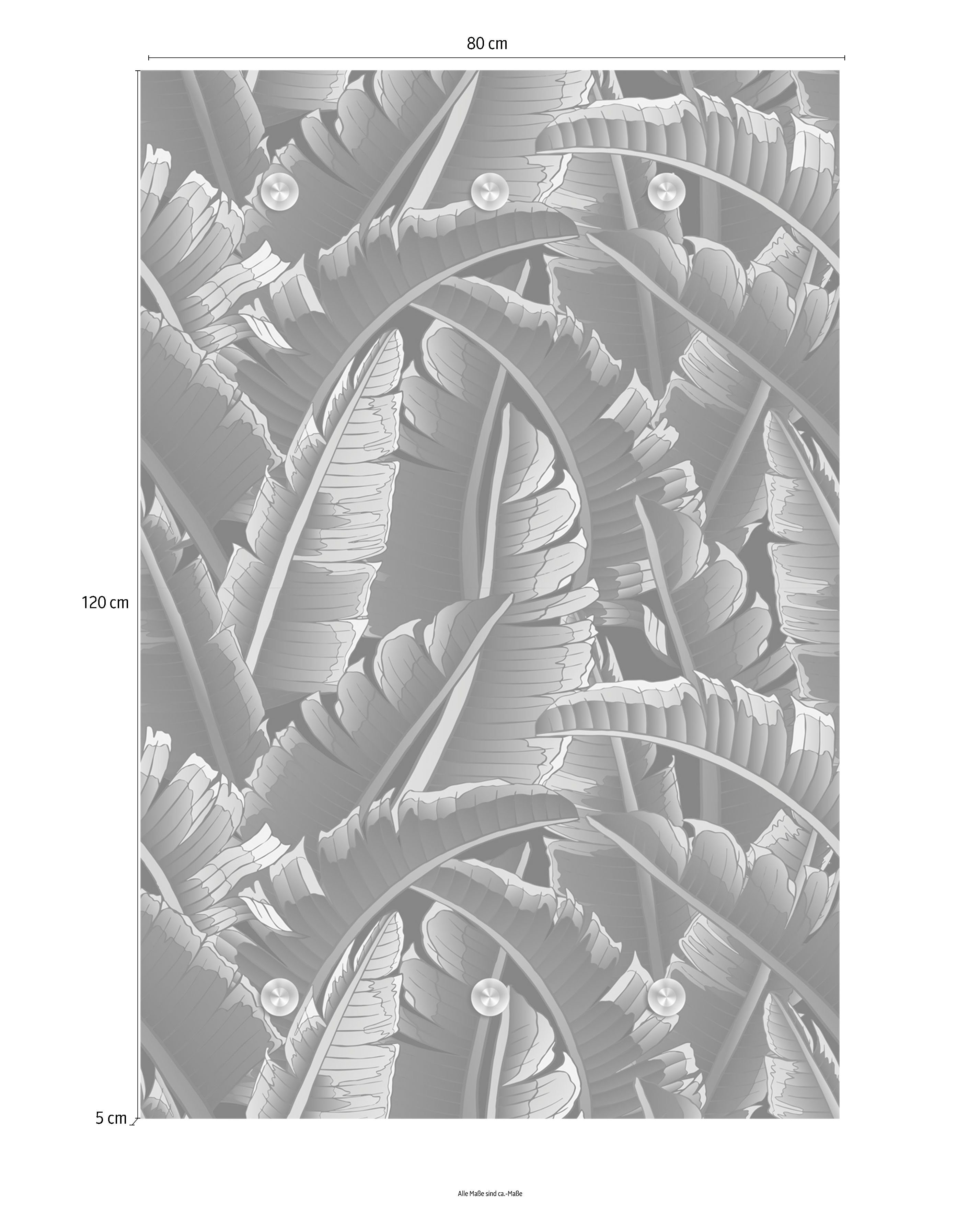 queence Kapstok Junglekleur met 6 haken, 80 x 120 cm