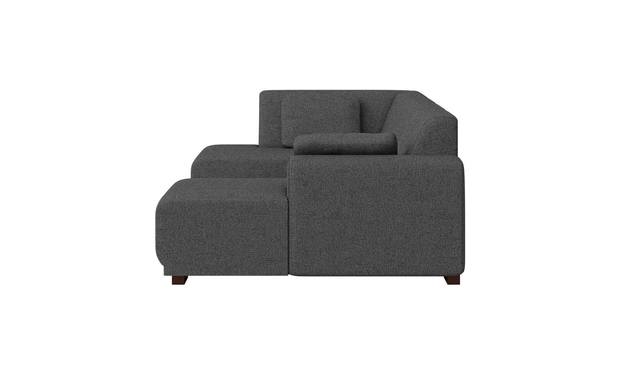 Home affaire Zithoek BORNHOLM U-vorm met chaise longue rechts/links, B/D/H: 300/162/85 cm U-vorm met golvende ondervering, chaise longue rechts of links bestelbaar