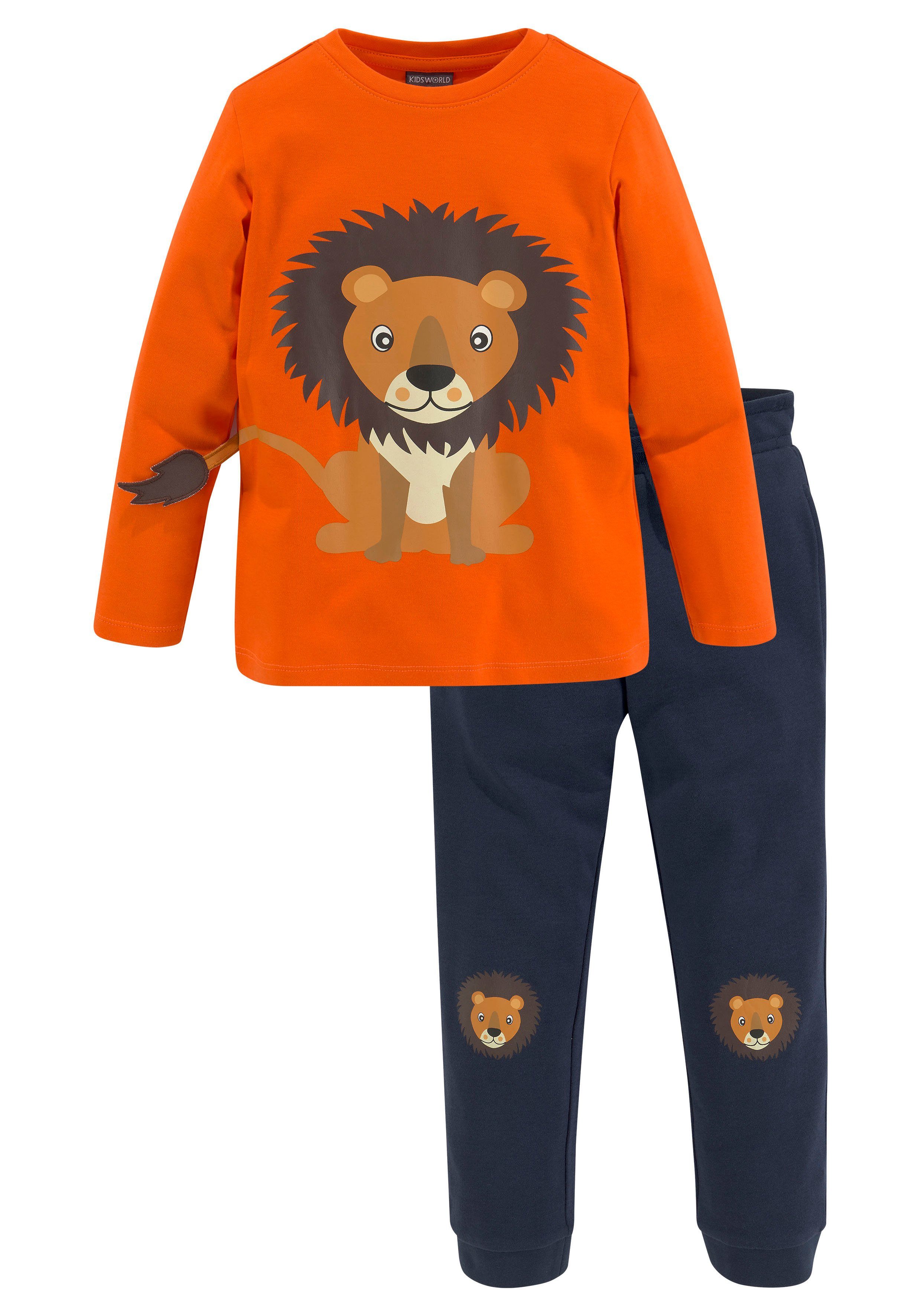 KIDSWORLD Shirt & broek 2-delig set lange mouwen shirt+broek (set, 2-delig)