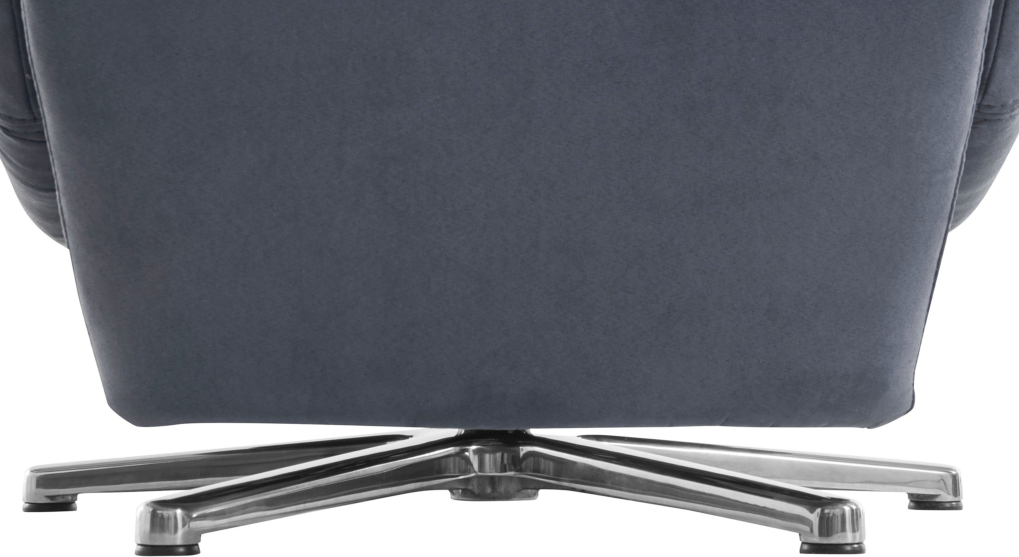 sit&more Relaxfauteuil Tycoon met verstelbare hoofdsteun en 360° draaifunctie keuze tussen handmatige of elektrische functie, ook met accu (draadloos)