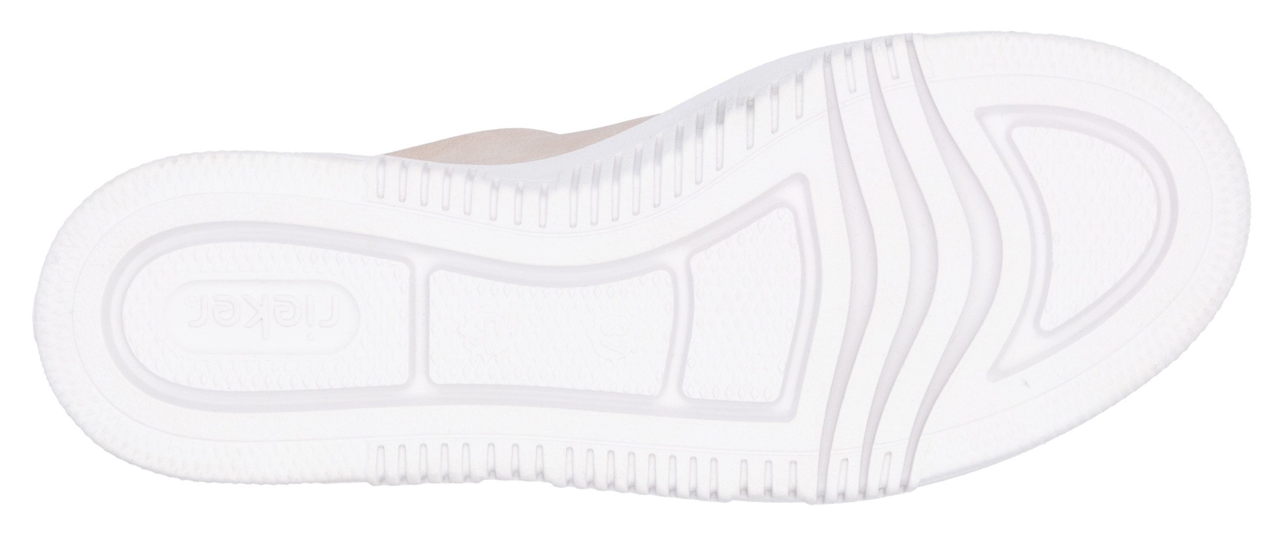 Rieker Plateausneakers veterschoen, lage schoen, vrijetijdsschoen met gepolsterde schachtversteviging