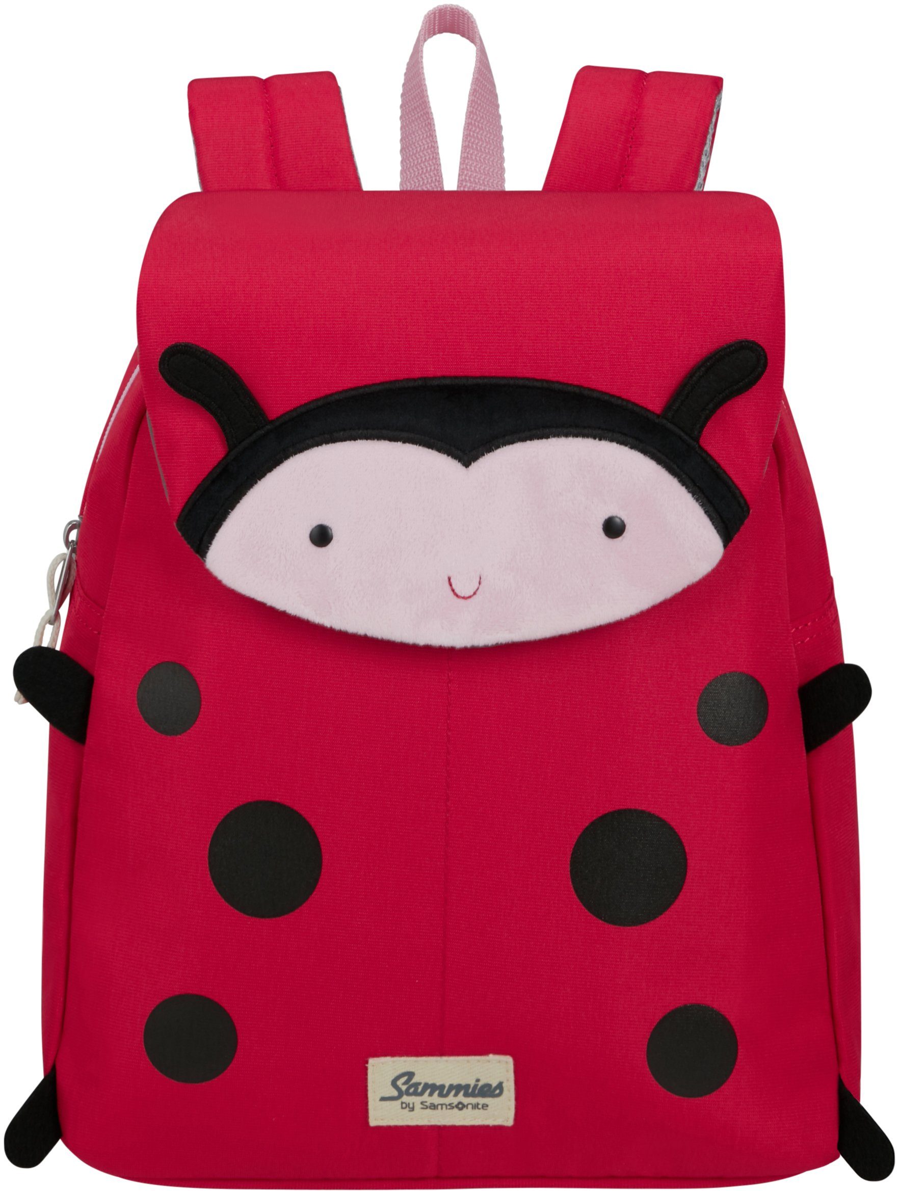 Samsonite Kinderrugzak Happy Sammies ECO, S+, Ladybug Lally Kindertuin rugzak, kinder vrijetijds rugzak, kinder-backpack