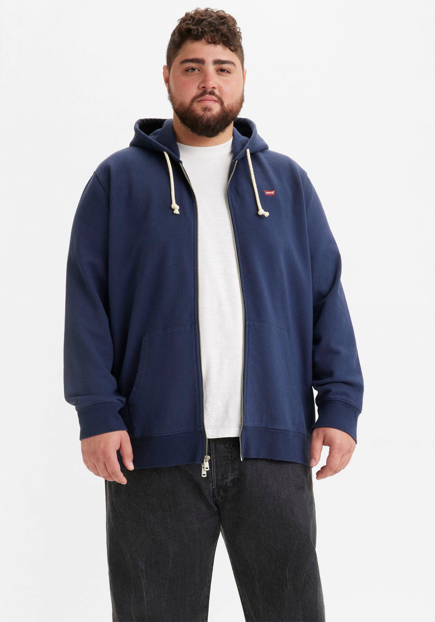 Levi's® Plus Hoodie met subtiel levi's® batwing logo