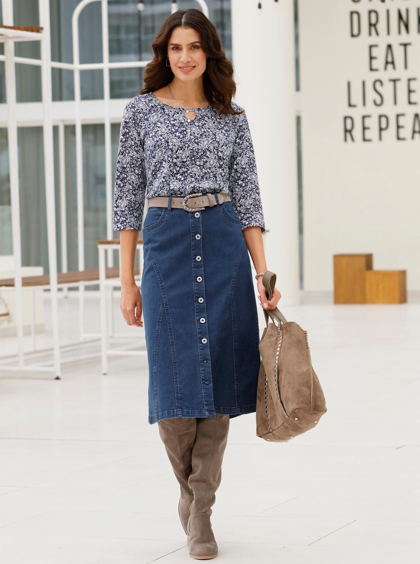 Classic Inspirationen Jeans rok