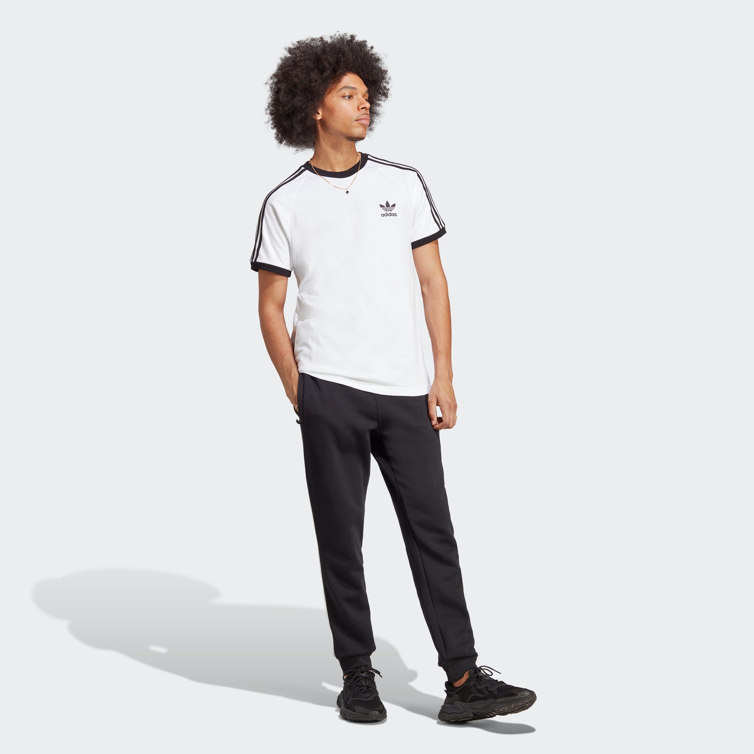 adidas Originals T-shirt 3-STRIPES TEE drie-strepen t-shirt