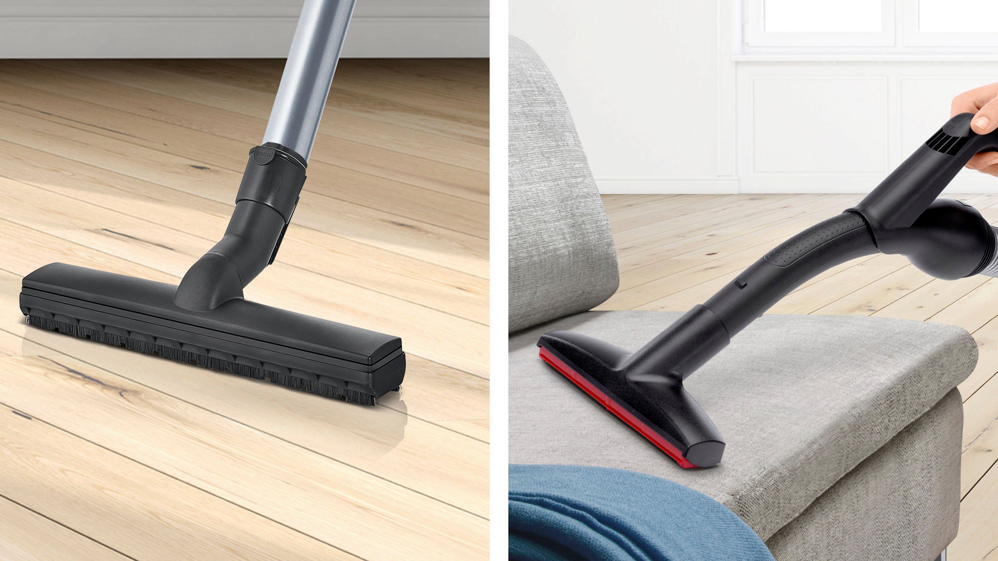 BOSCH Stofzuiger Serie 6 BGC41XALL, testwinnaar, ideaal voor allergiepatiënten, hygiënefilter