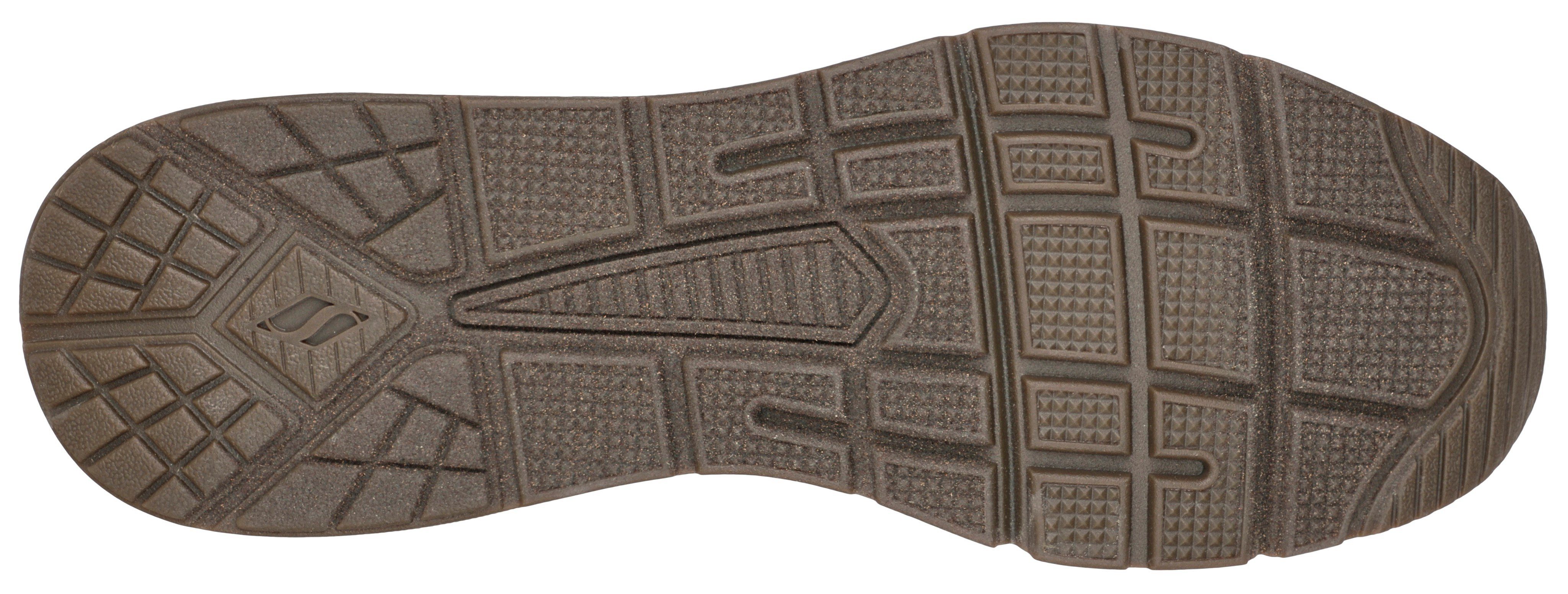 Skechers Sneakers UNO 2 in monochrome look, vrijetijdsschoen, lage schoen, veterschoen