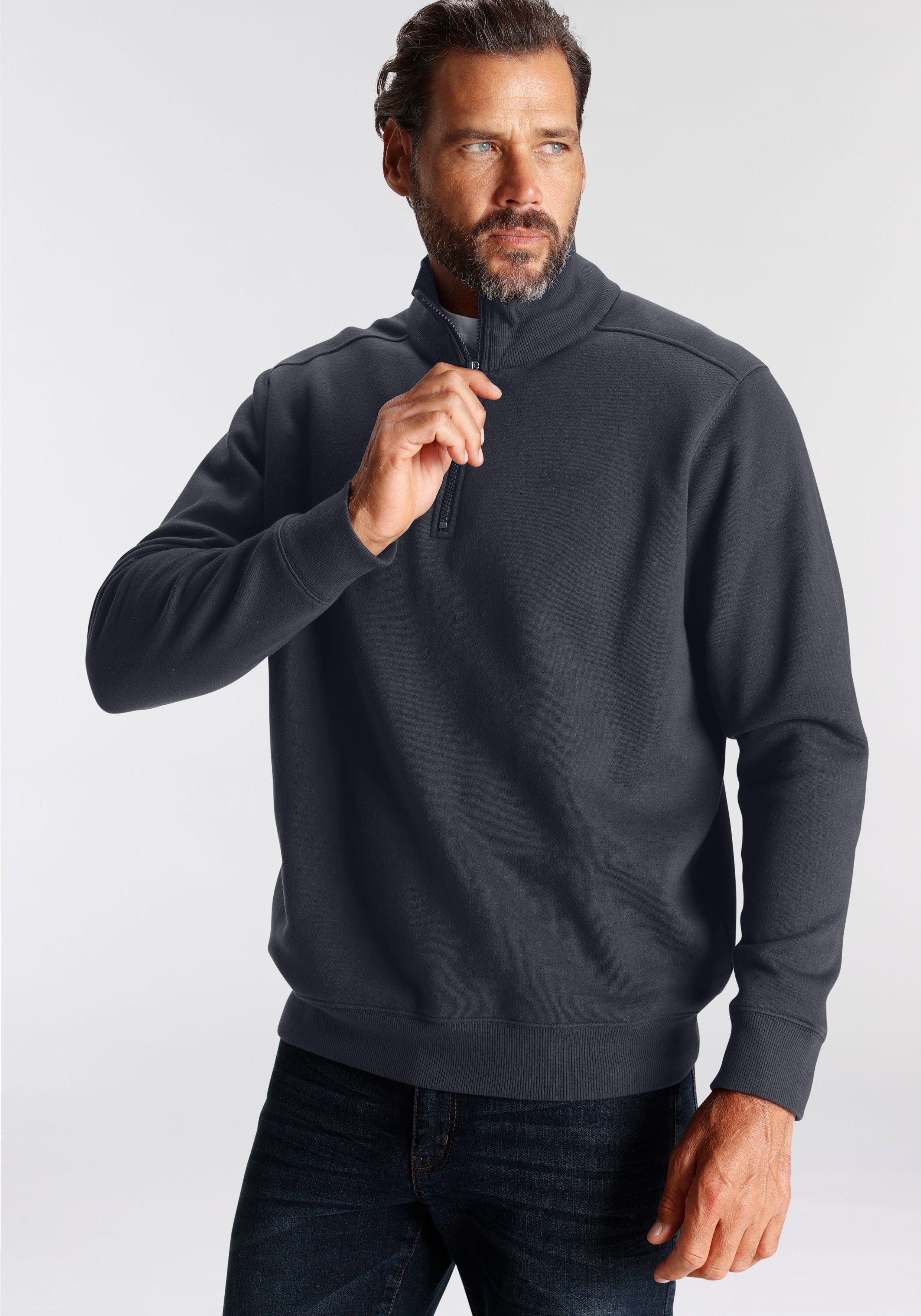 Man's World Sweatshirt lange mouwen, met sportieve print