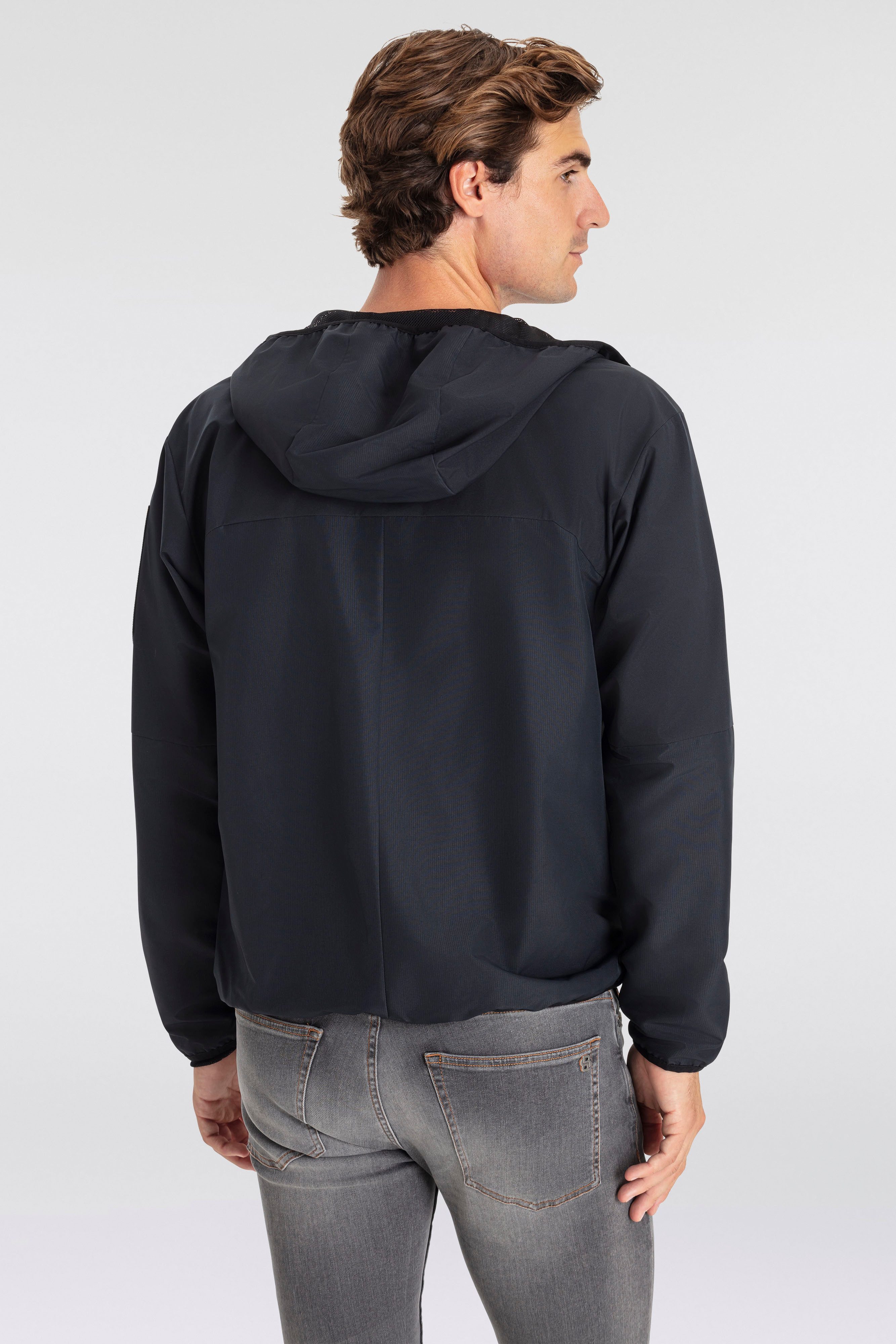 BOSS GREEN Windbreaker J_Farrier met merklabel