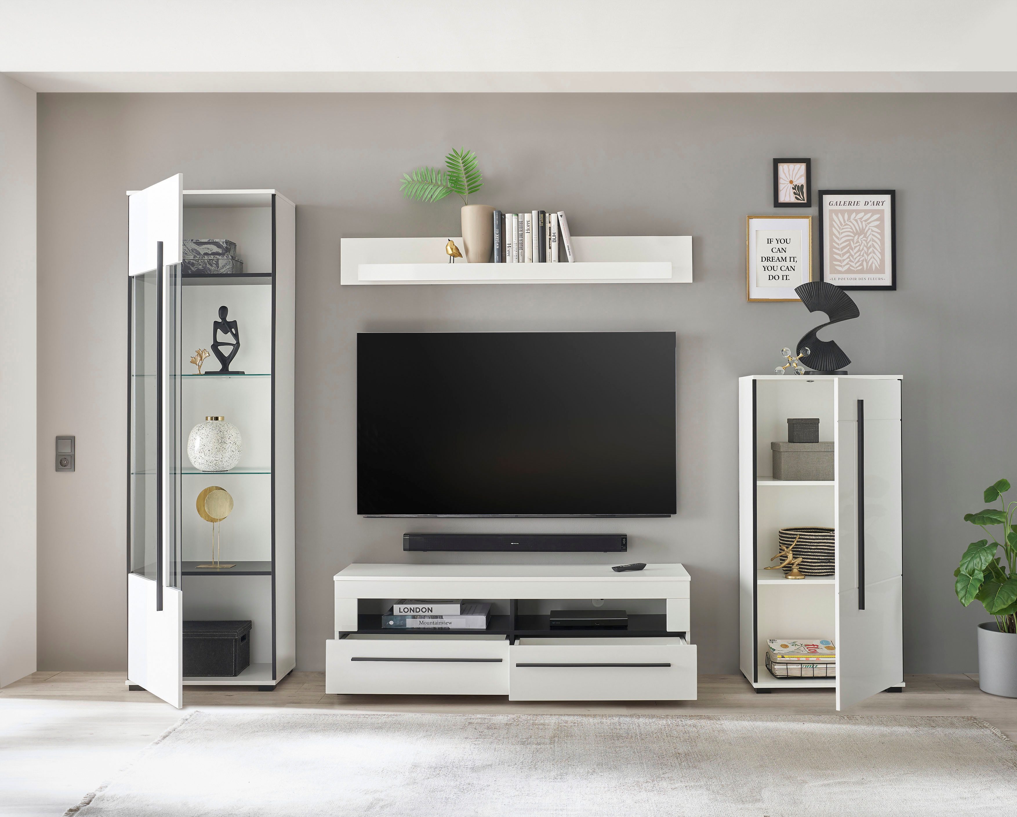 INOSIGN Wandmeubel Cantara (set, 4-delig)