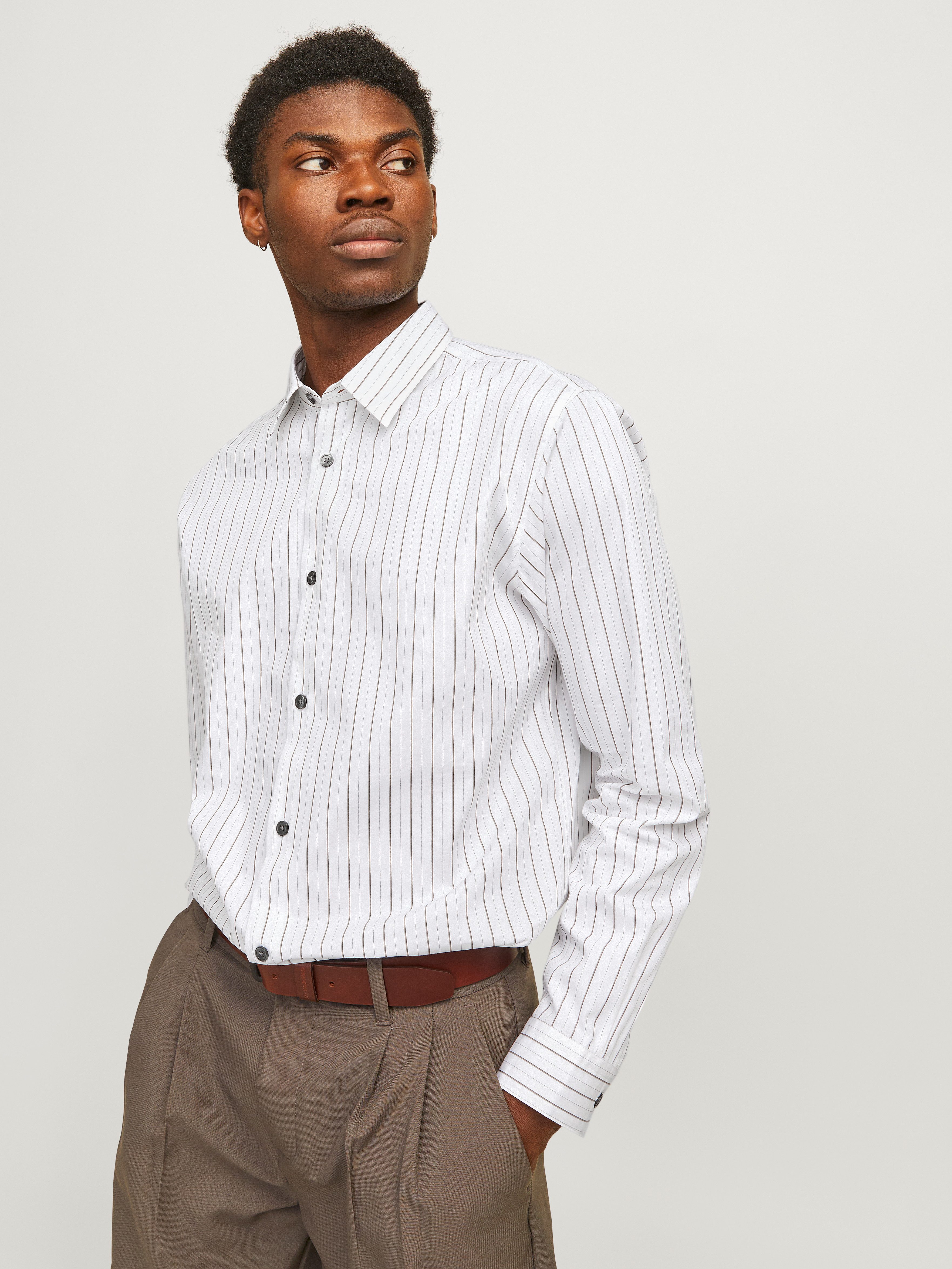 Jack & Jones Overhemd met lange mouwen JPRBLABUSHWICK STANLEY SHIRT L/S SN