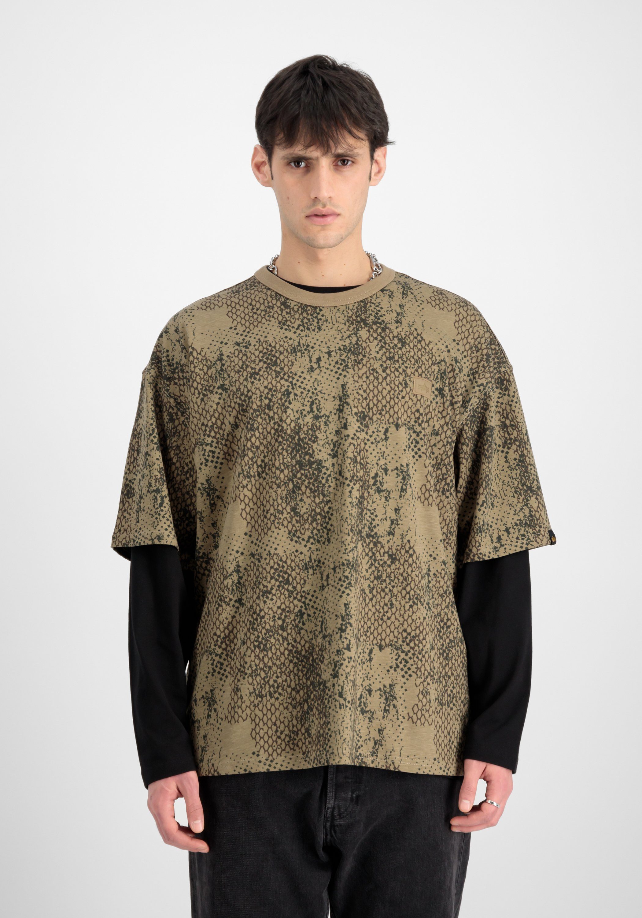 Alpha Industries T-shirt Men T-Shirts Alpha Essentials RL T Camo