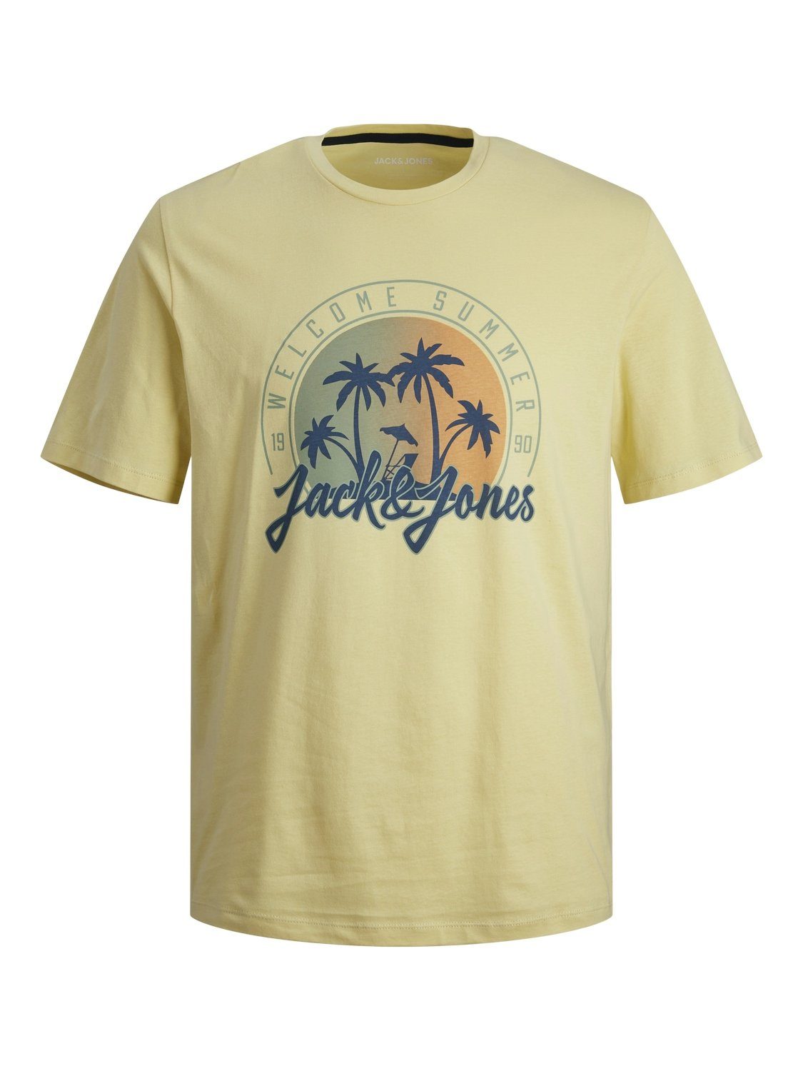 Jack & Jones Shirt met korte mouwen JJSUMMER VIBE TEE SS CREW NECK LN