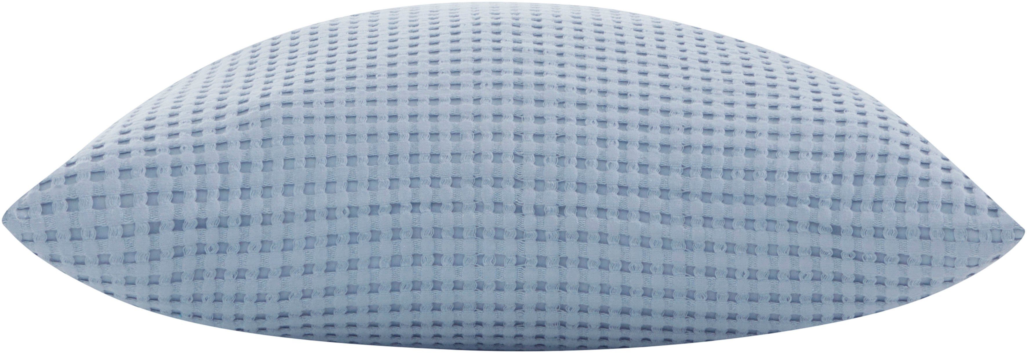 andas Kussenhoes GRETA 2 in wafelpiqué-look, vele kleuren beschikbaar, hoes in 50x50 cm (2 stuks)