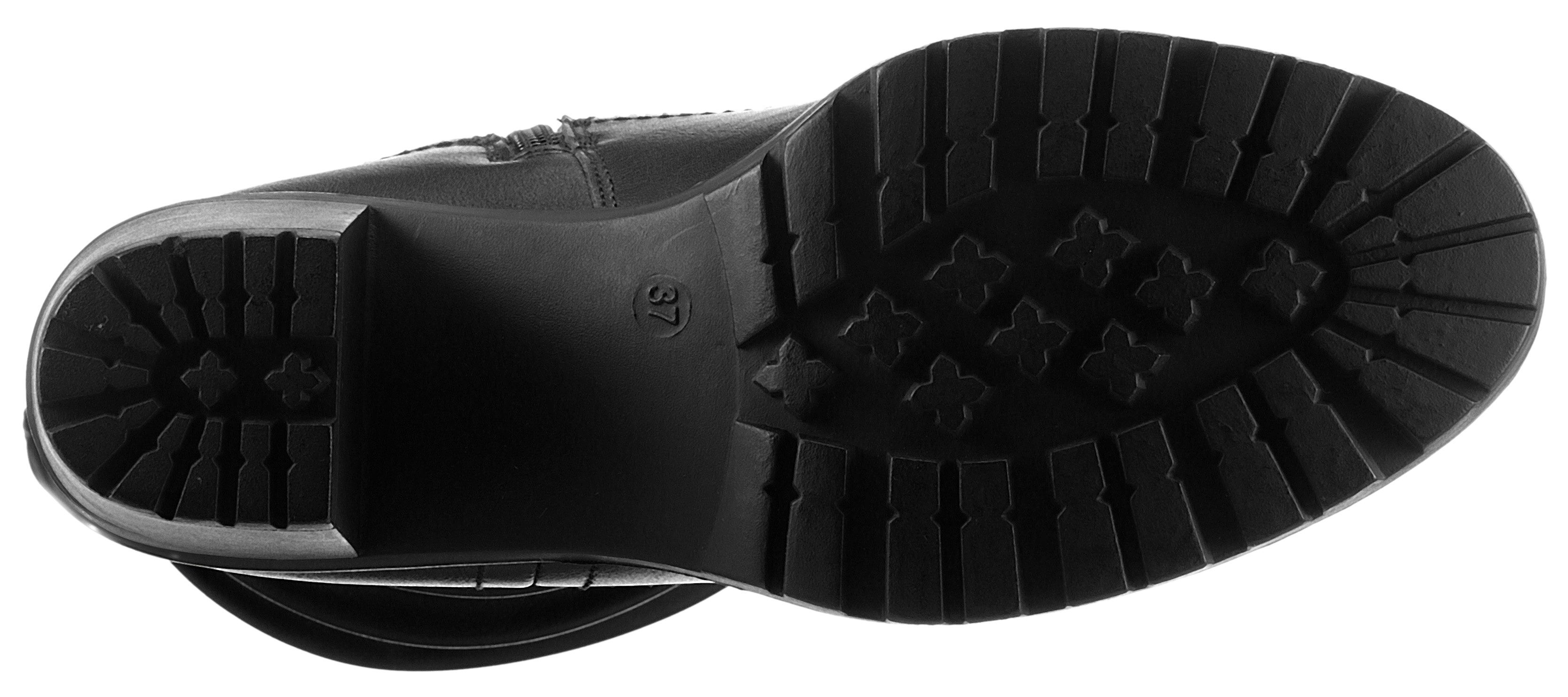 Aniston SHOES Laarzen met slouchy schacht met plooien - nieuwe collectie