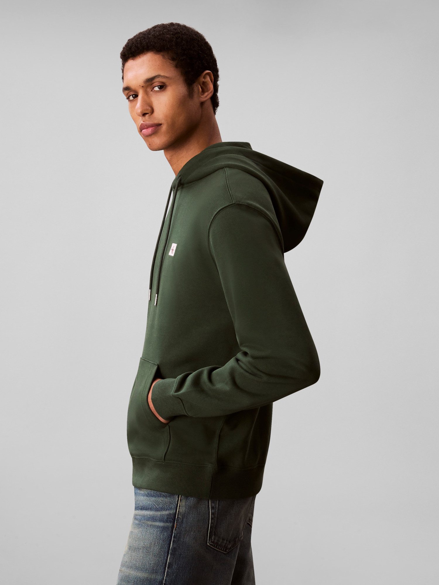 Calvin Klein Hoodie 400GSM TERRY BADGE HOODIE