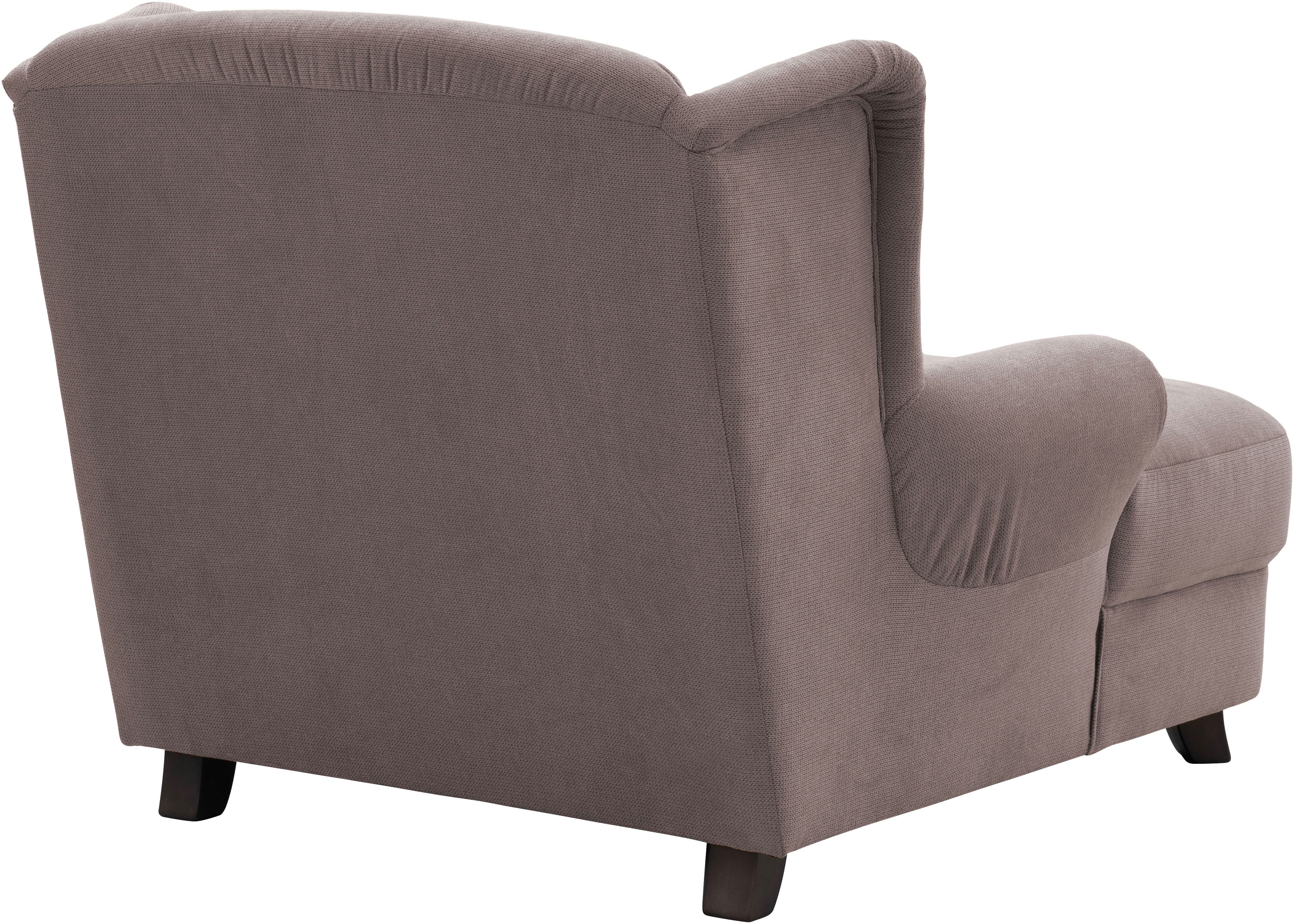Home affaire XXL-fauteuil Oase met golvenondersteuning en 2 decoratieve kussens
