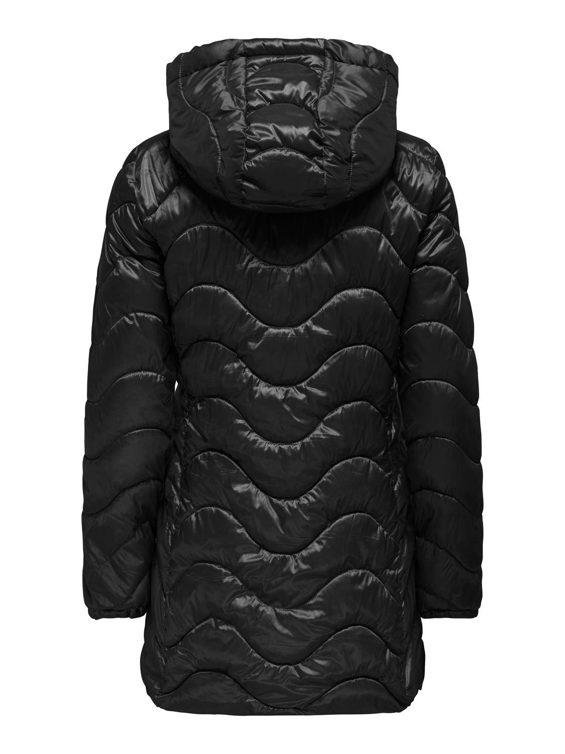 Only Gewatteerde jas ONLVEGA WAVE QUILTED COAT CC OTW