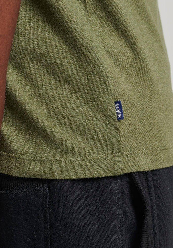 Superdry Shirt met V-hals VINTAGE LOGO EMB VEE