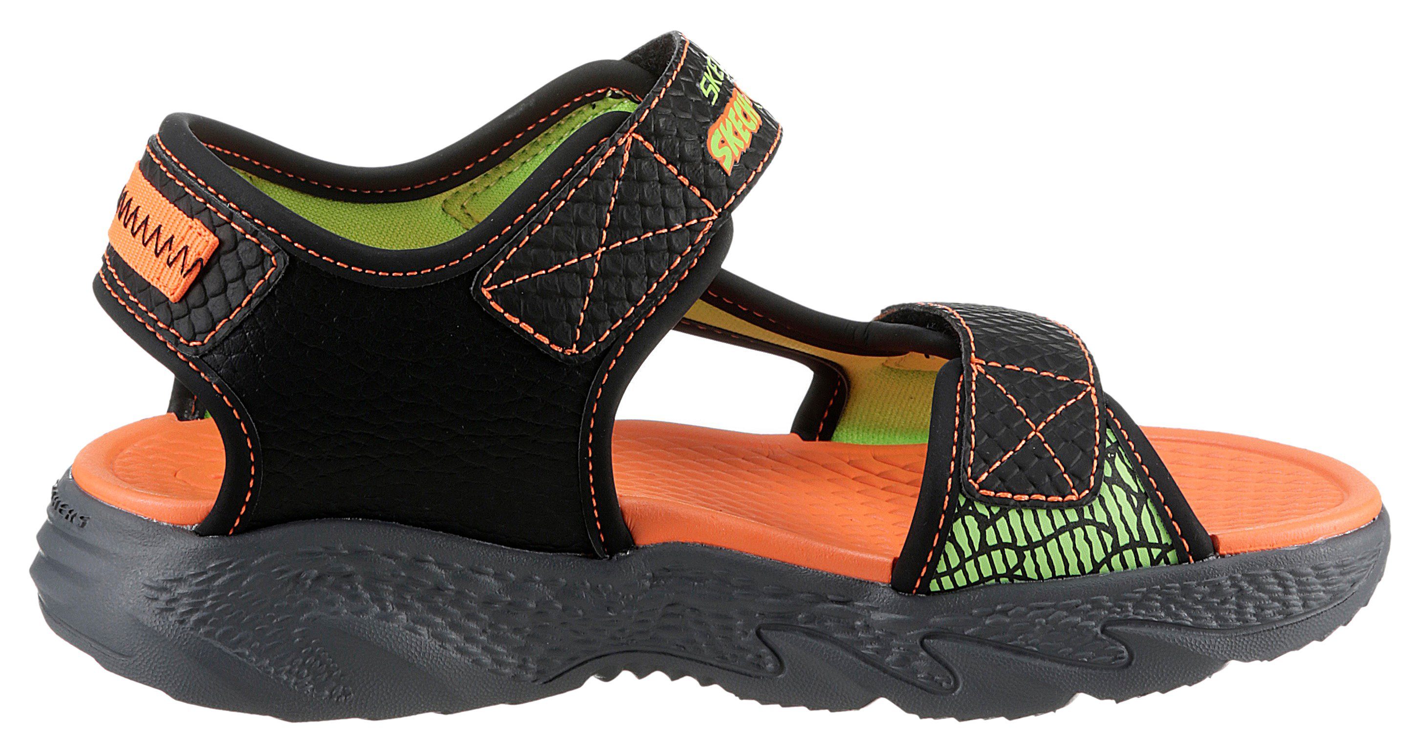 Skechers Sandalen CREATURE-SPLASH , zomerschoen, klittenbandschoen, sandaal, met knipperfunctie