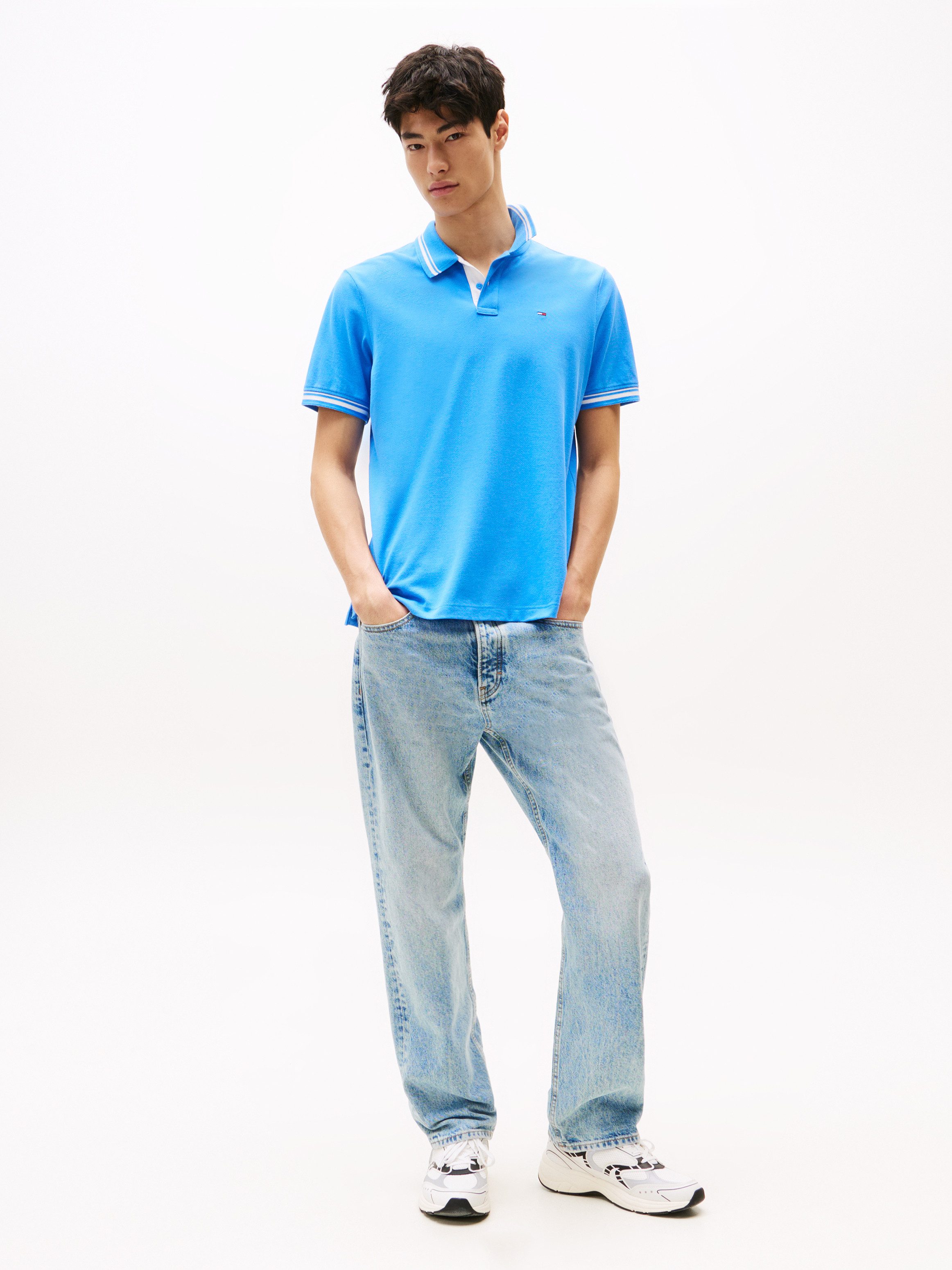 TOMMY JEANS Poloshirt TJM REG TIPPED POLO EXT