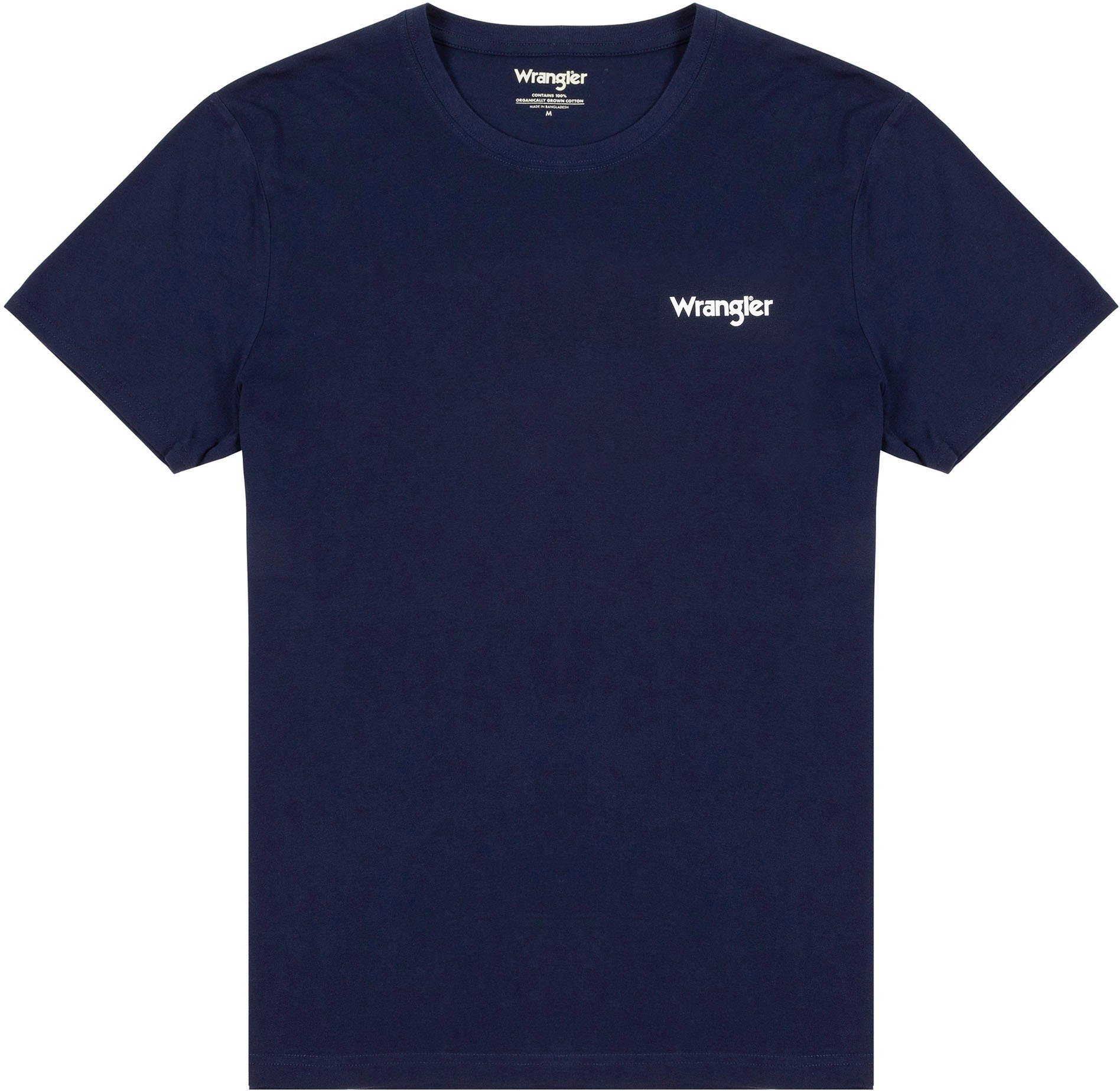 Wrangler T-shirt Sign Off (2-delig, Set van 2)
