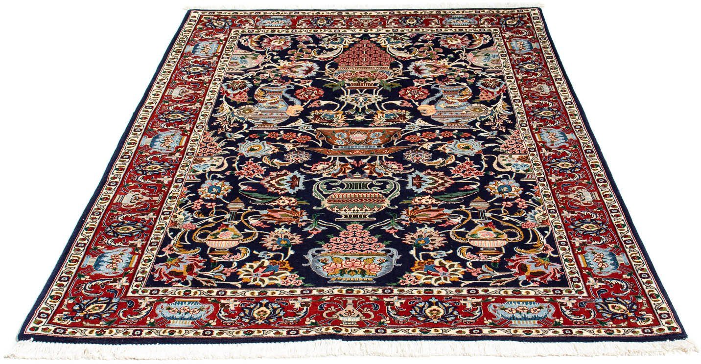 morgenland Wollen kleed Ghom medaillon 213 x 141 cm Uniek exemplaar met certificaat